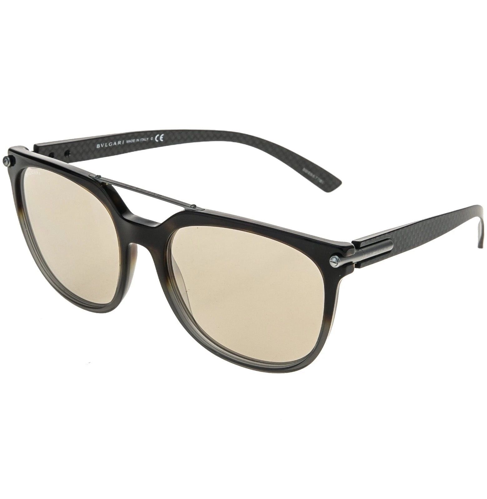 Bvlgari BVLGARI BV7035 7035 Brown Black Sport Pilot Sunglasses Size ONE SIZE - 10 Thumbnail