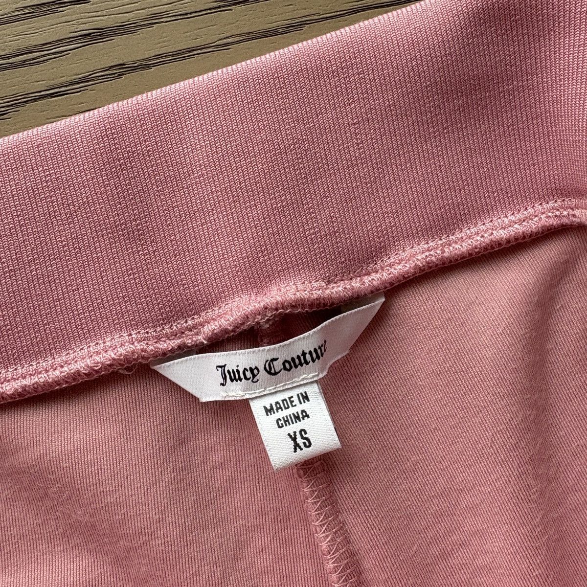 Juicy Couture Juicy Couture Rose OG Big Bling Pants Size 22" - 2 Thumbnail