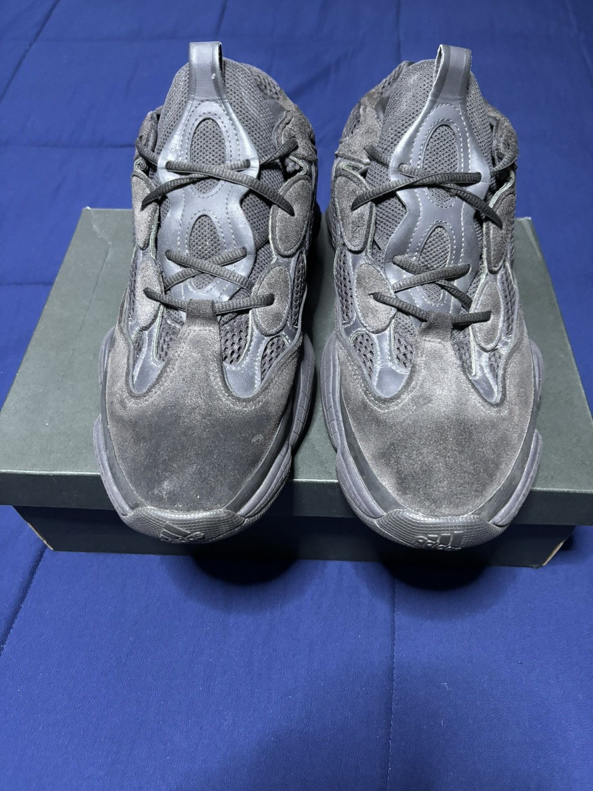 Adidas Adidas Yeezy 500 Utility Black Size 14 Size US 14 / EU 47 - 1 Thumbnail