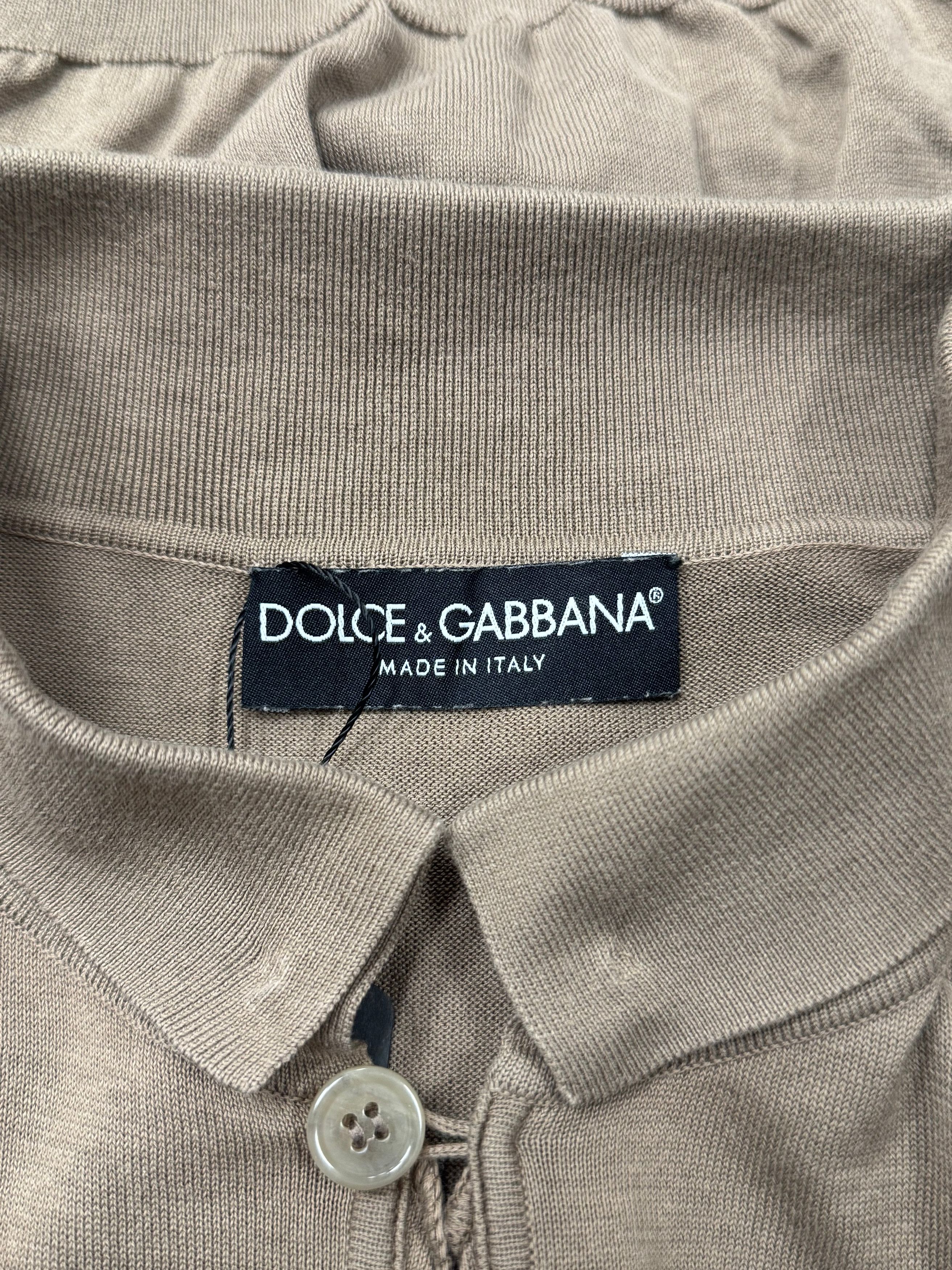 Dolce & Gabbana 2000s Dolce & Gabbana Mainline ‘Sailor’ D&G Patch Logo Polo Size US M / EU 48-50 / 2 - 3 Thumbnail