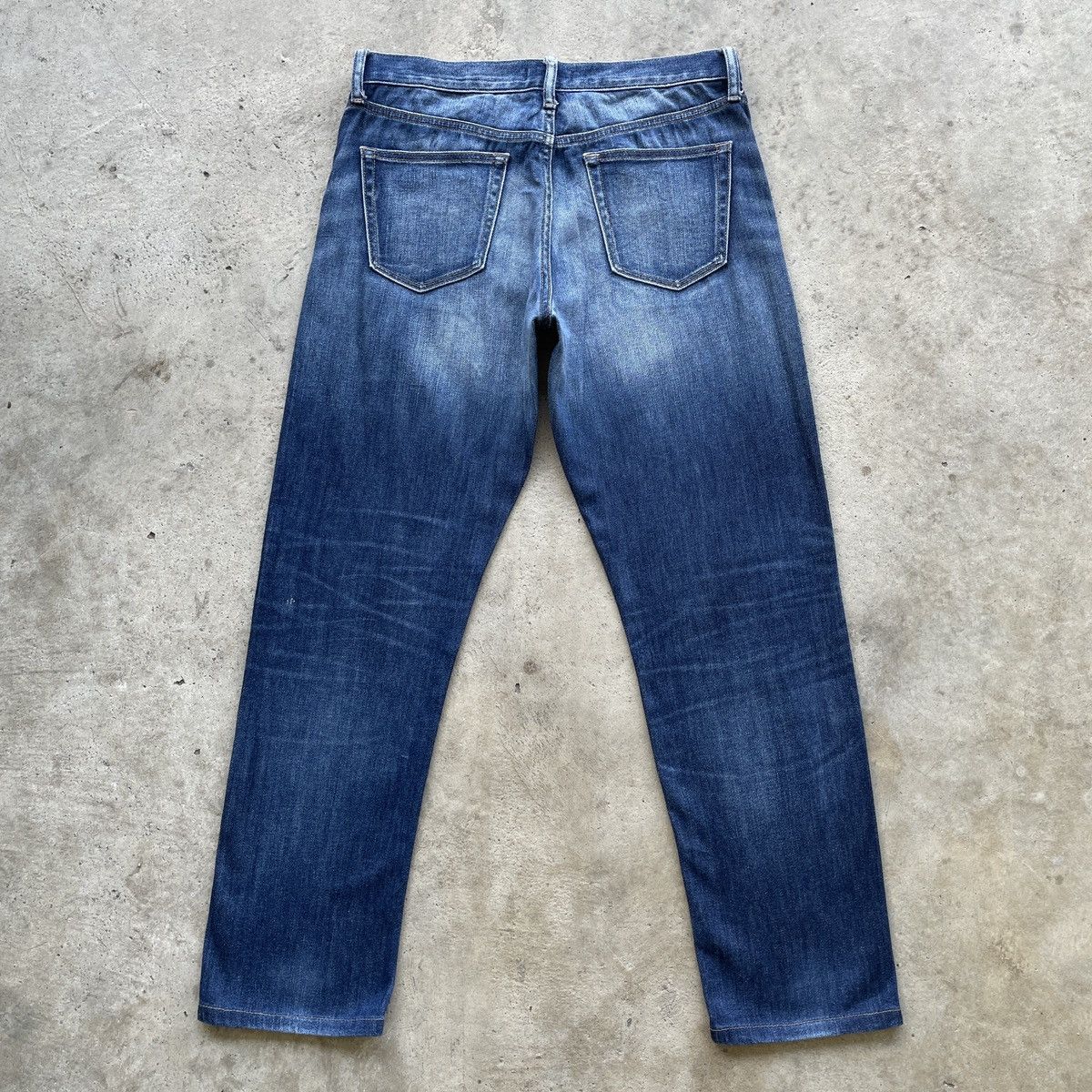 Japanese Brand × Jean × Vintage W32💥 Vintage Japanese Brand Faded Denim Jeans Pants Size US 32 / EU 48 - 11 Thumbnail