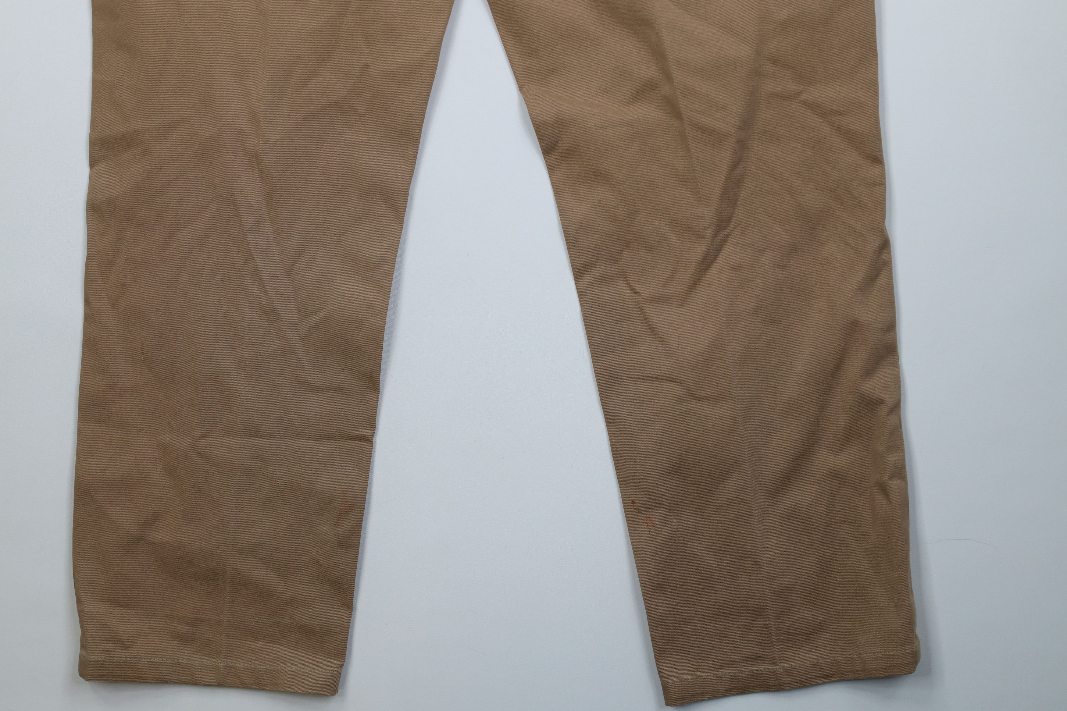 Ralph Lauren Vintage 90s Ralph Lauren Preston Chino Pants Brown Cotton Size US 36 / EU 52 - 14 Thumbnail