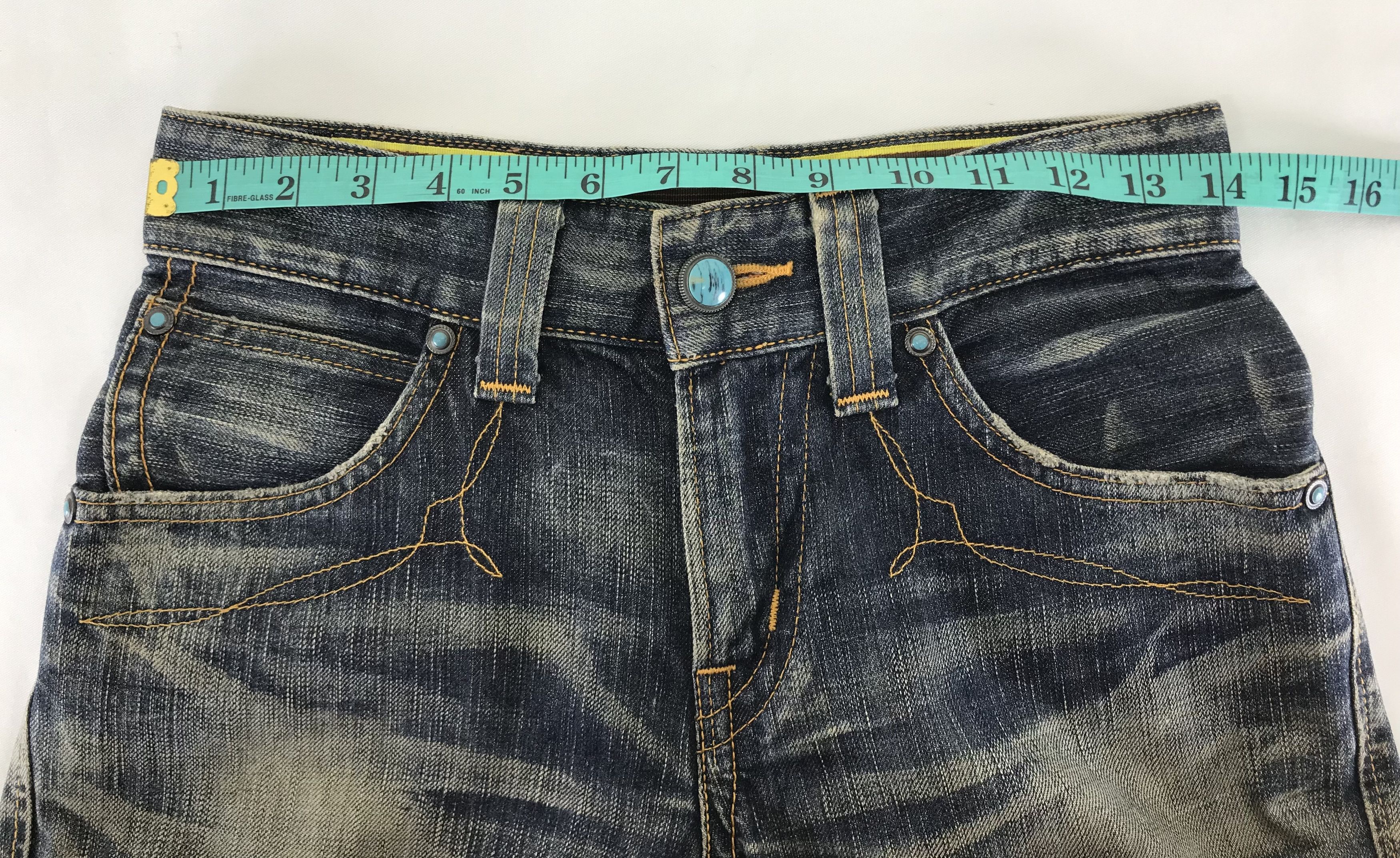 Edwin Vintage Edwin 503 Rusty Washed Flare Jeans Size 27" / US 4 / IT 40 - 13 Thumbnail