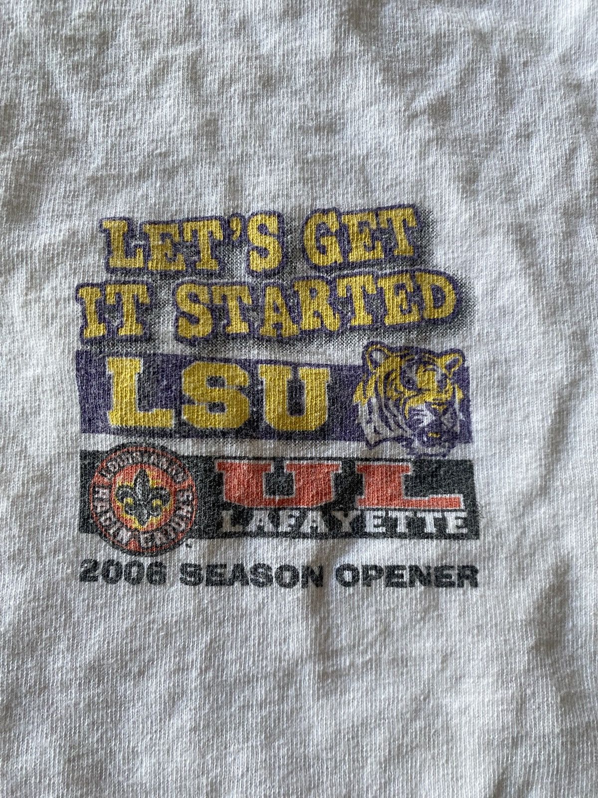 Vintage Vintage LSU Football Tee Size US L / EU 52-54 / 3 - 2 Thumbnail