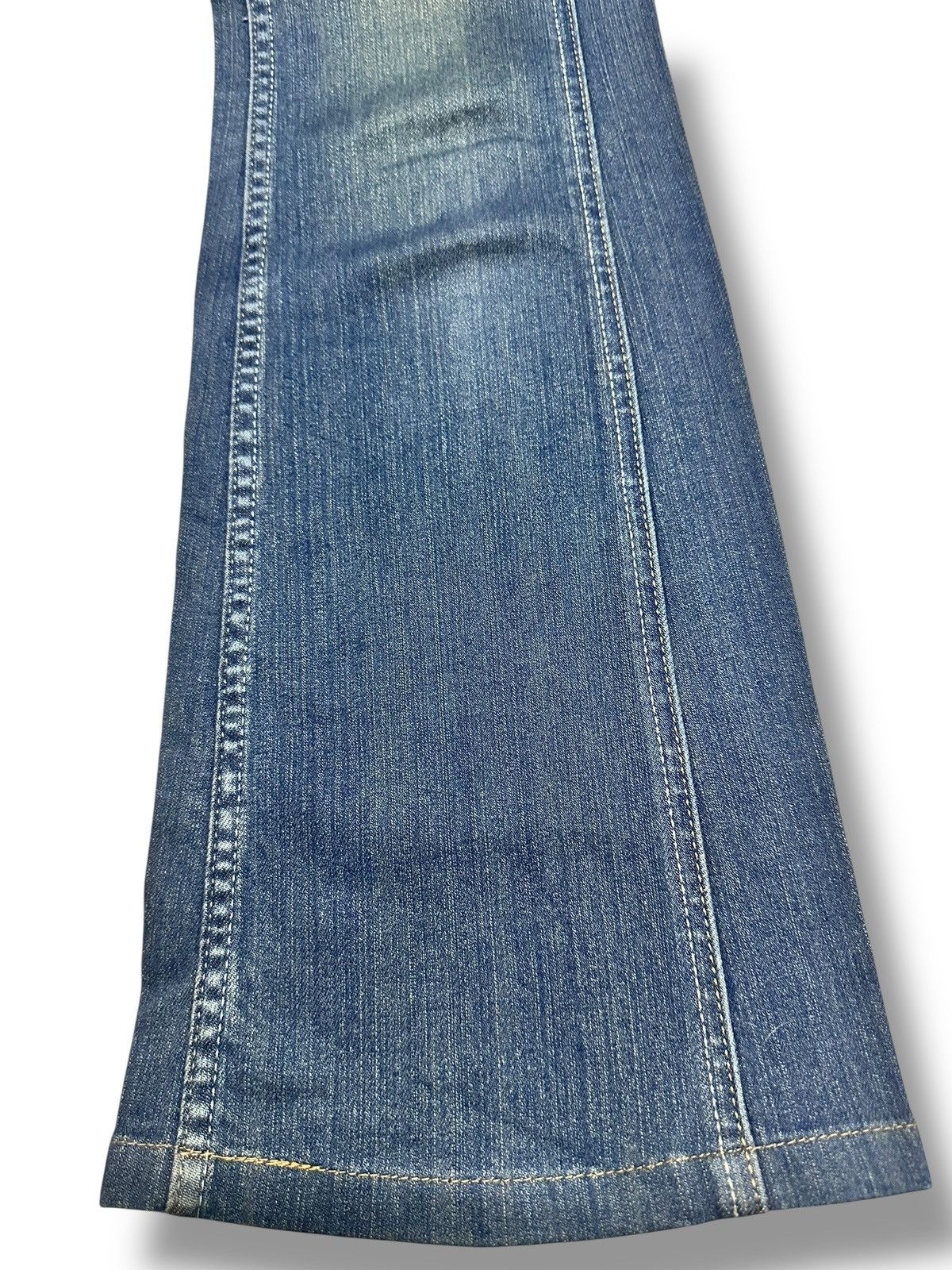Japanese Brand Japan Jeans With Bootcut Wideleg Style and Faded Wash Size US 28 / EU 44 - 9 Thumbnail
