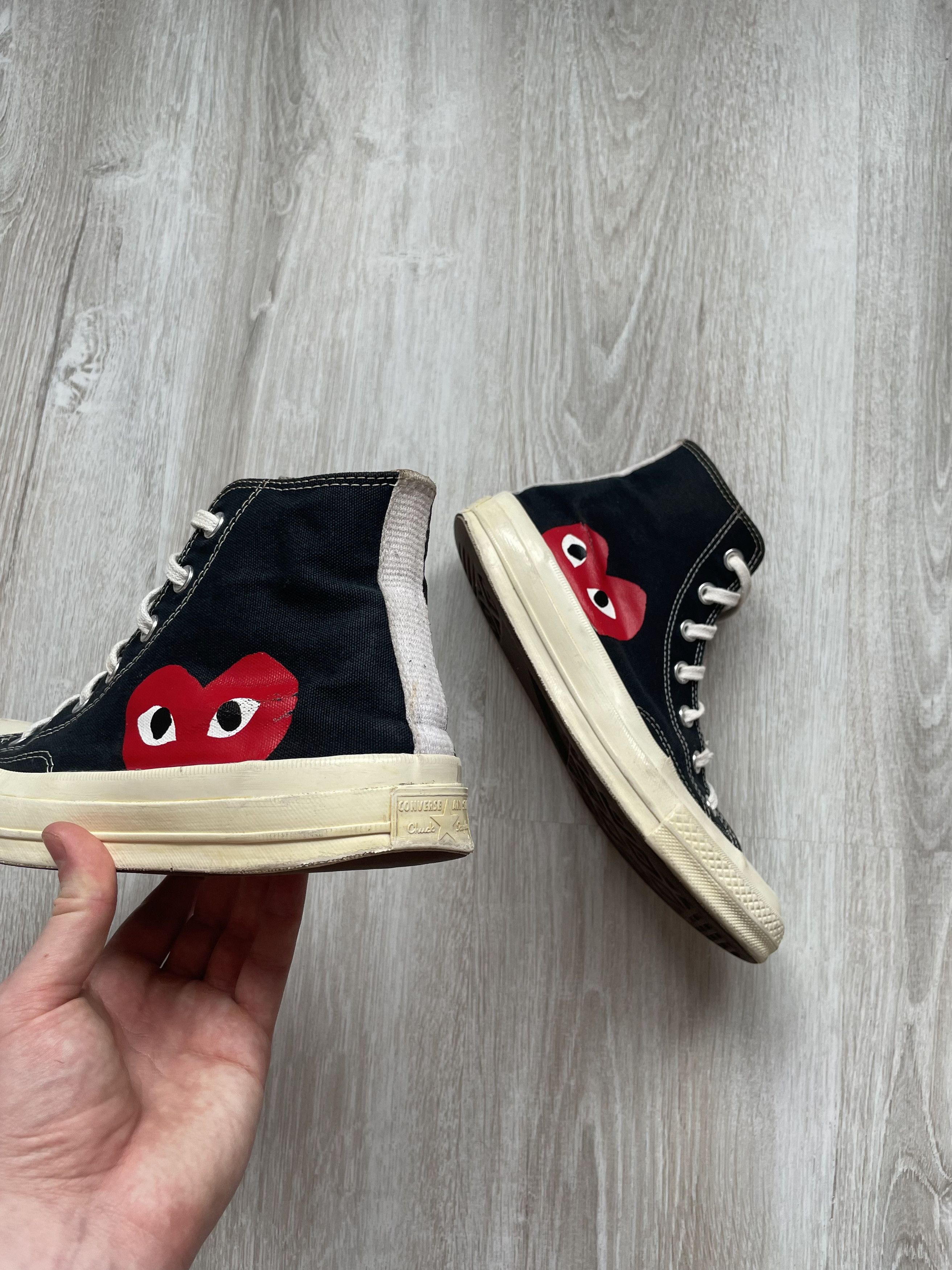 Comme des Garcons Converse Chuck Taylor x Comme des Garçons PLAY Size US 6 / EU 39 - 5 Thumbnail