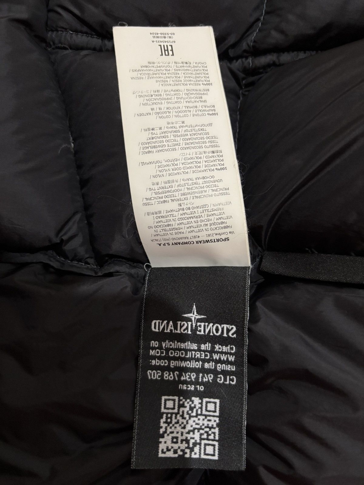 Stone Island VINTAGE Stone island Pertex Quantum Y Down Jacket Size US L / EU 52-54 / 3 - 8 Thumbnail