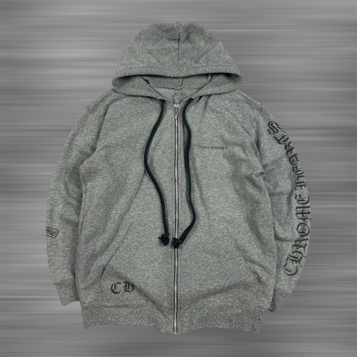 Chrome Hearts Chrome Hearts T-Bar F*** You Zip-Up Hoodie Heather Grey Size US L / EU 52-54 / 3 - 1 Thumbnail