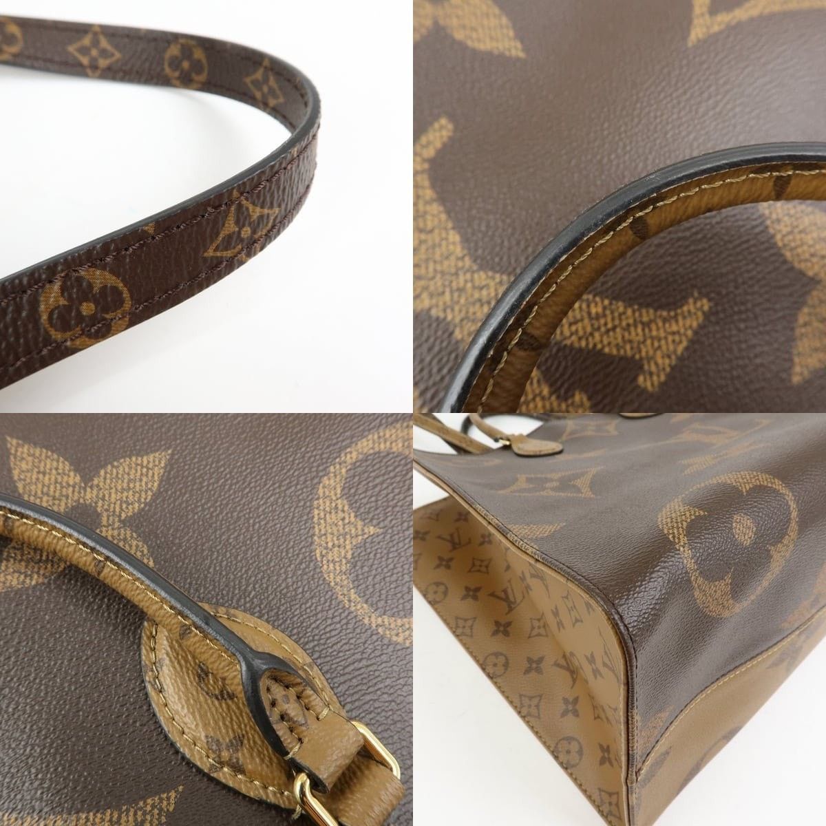 Louis Vuitton Louis Vuitton Monogram Giant OnTheGo MM Tote Size ONE SIZE - 4 Thumbnail