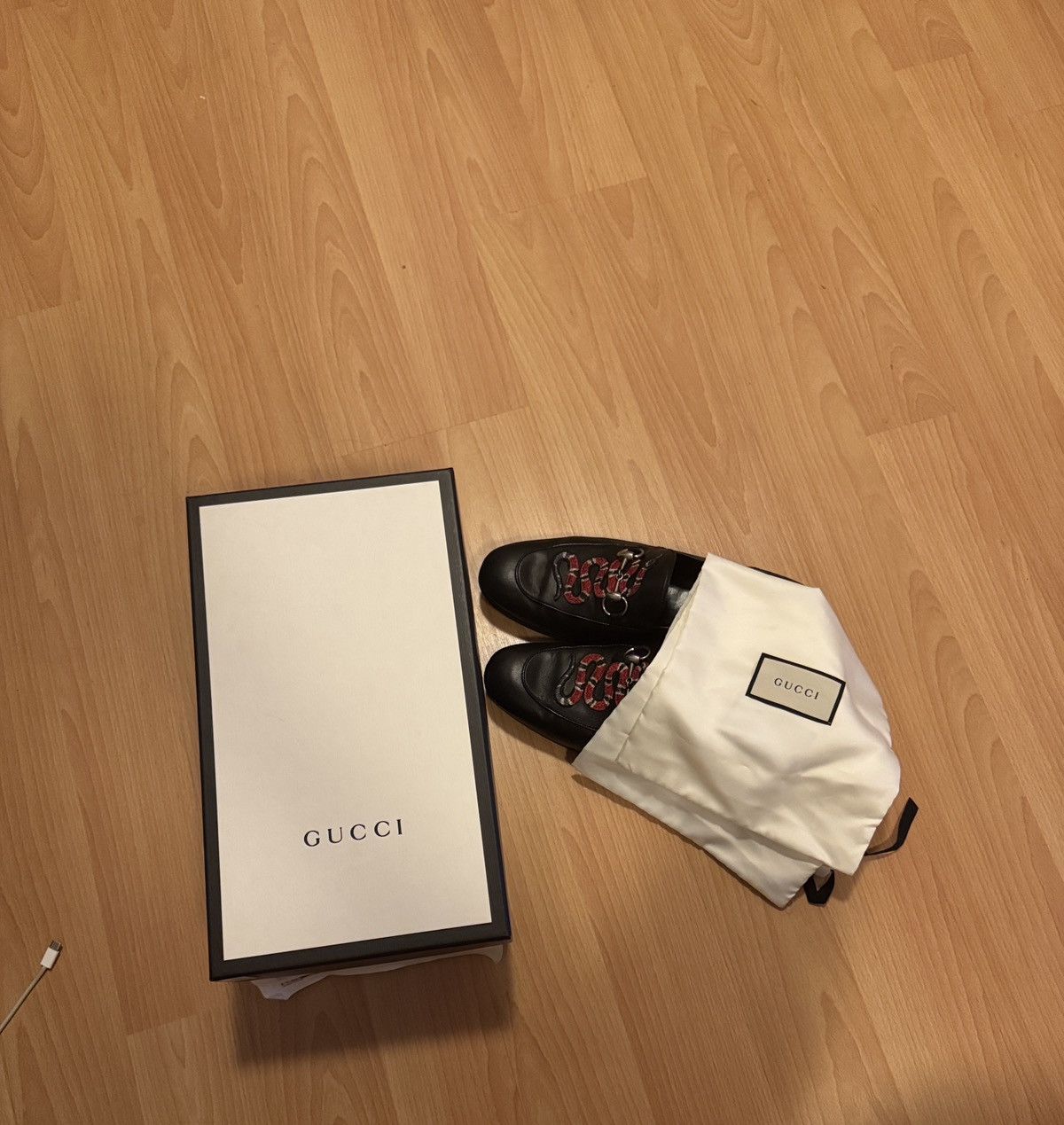 Gucci Men’s Gucci Brixton “Snake” Loafer Size US 9 / EU 42 - 10 Thumbnail