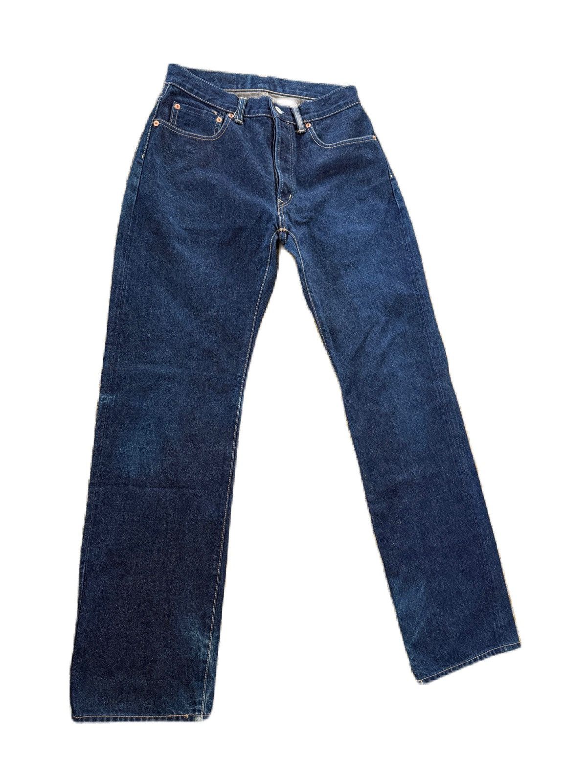 Blue Blue Japan INDIGO BLUE-BLUE JAPAN SELVEDGE DENIM MADE IN JAPAN + TEE Size US 30 / EU 46 - 3 Thumbnail