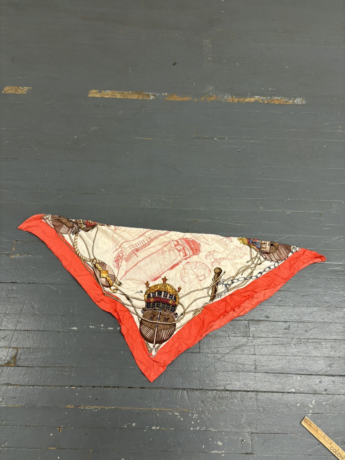 Designer × Vintage Vintage montero silk scarf Size ONE SIZE - 6 Thumbnail