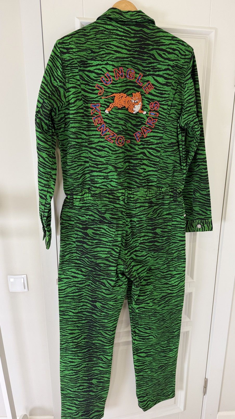 Kenzo Kenzo Jungle HM Tiger Print Jumpsuit Size US 34 / EU 50 - 1 Thumbnail