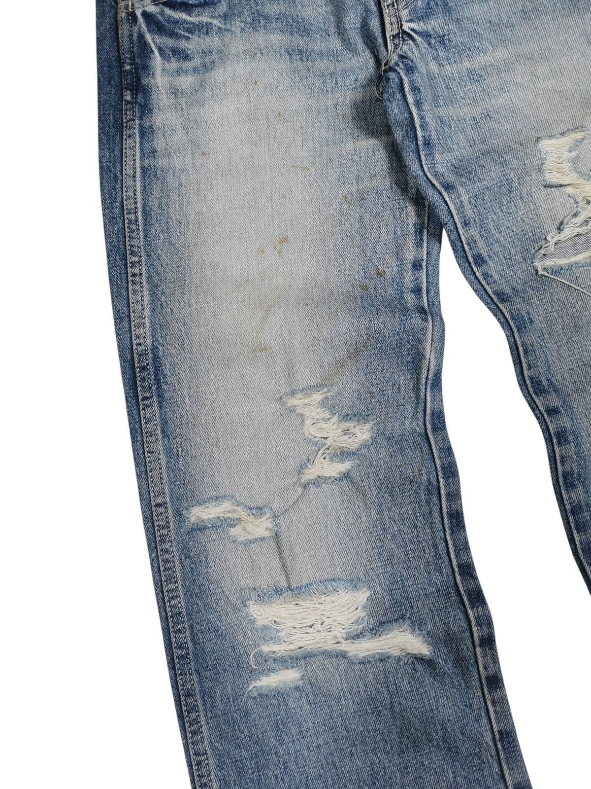 Kapital Ripped Distressed DMG Jeans Size US 28 / EU 44 - 5 Thumbnail