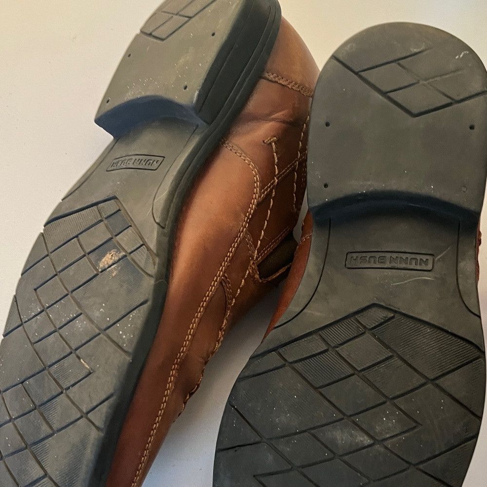 Nunn Bush Nunn Bush Slip On Loafer Men's Brown Leather Shoes Size 8M Size US 8 / EU 41 - 4 Thumbnail