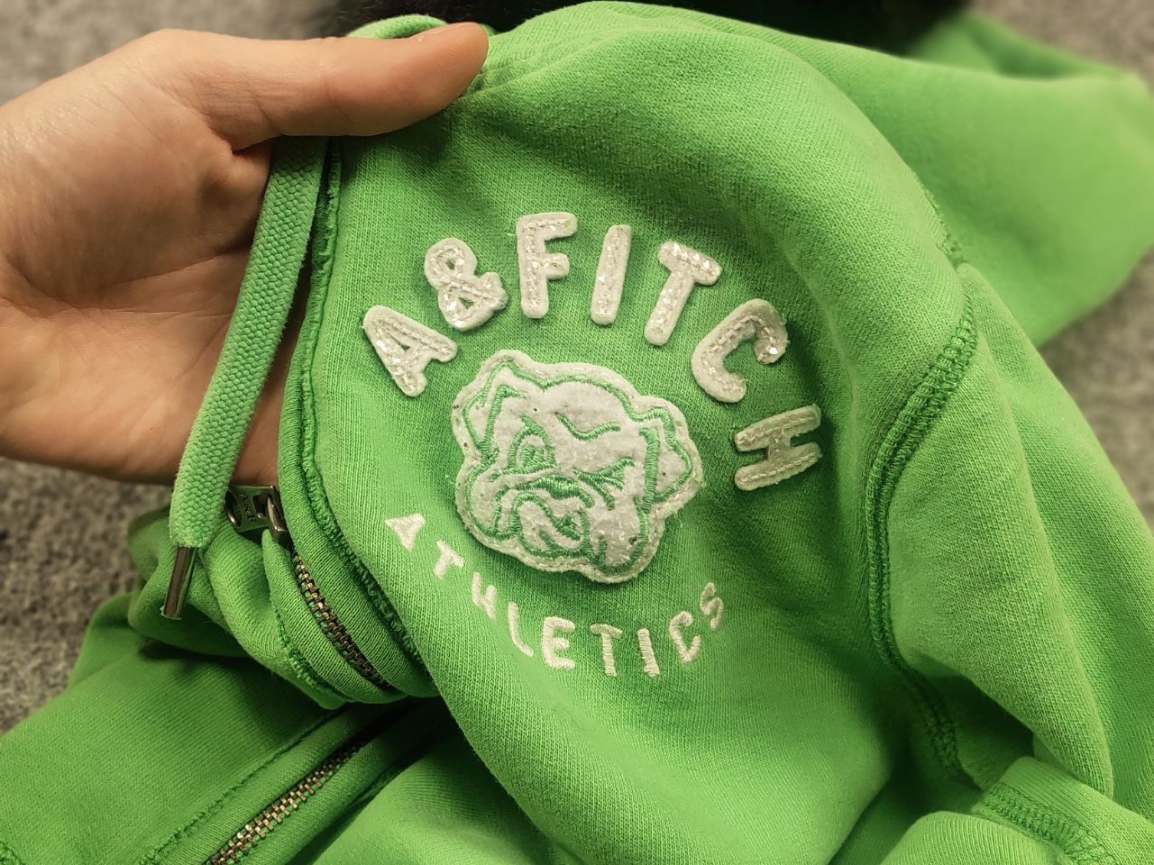 Abercrombie & Fitch Vintage Abercrombie Zip Fur Hoodie Y2K if six was nine LGB Size M / US 6-8 / IT 42-44 - 11 Thumbnail
