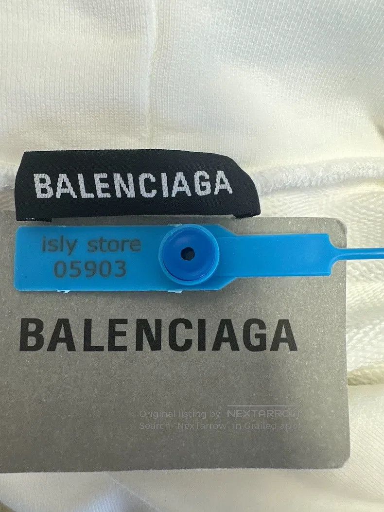 Balenciaga Balenciaga Letter print casual hooded long-sleeve sweatshi Size US XS / EU 42 / 0 - 4 Thumbnail