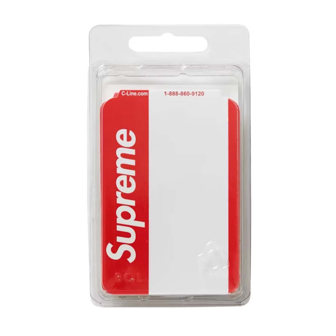 Supreme Name Badge Stickers (Pack of 100) Size ONE SIZE - 1 Thumbnail