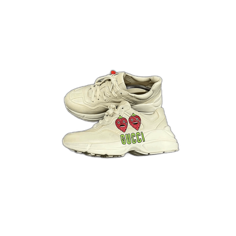 Gucci Gucci Strawberry Old Daddy Sneakers Size 37 Size US 7 / EU 40 - 1 Thumbnail