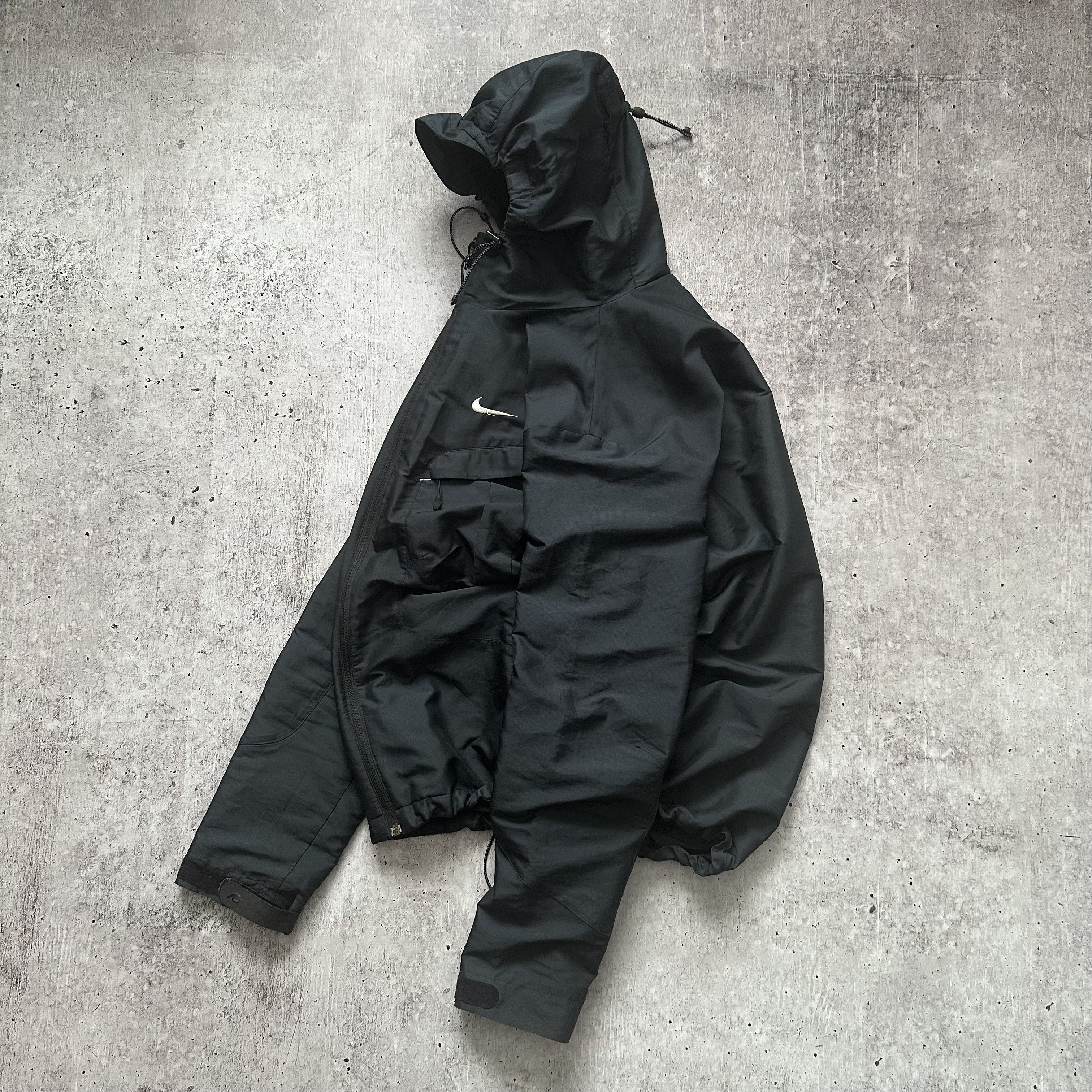 Nike Nike y2k Vintage Ninja Nylon Light Gorp Core Cargo Jacket | Grailed