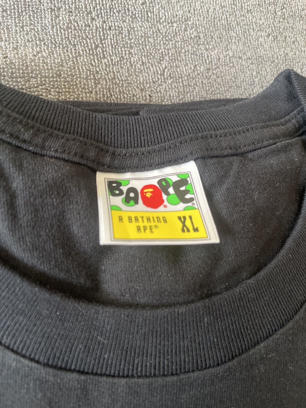 Bape Ape Head One Point Tee Size US XL / EU 56 / 4 - 3 Thumbnail