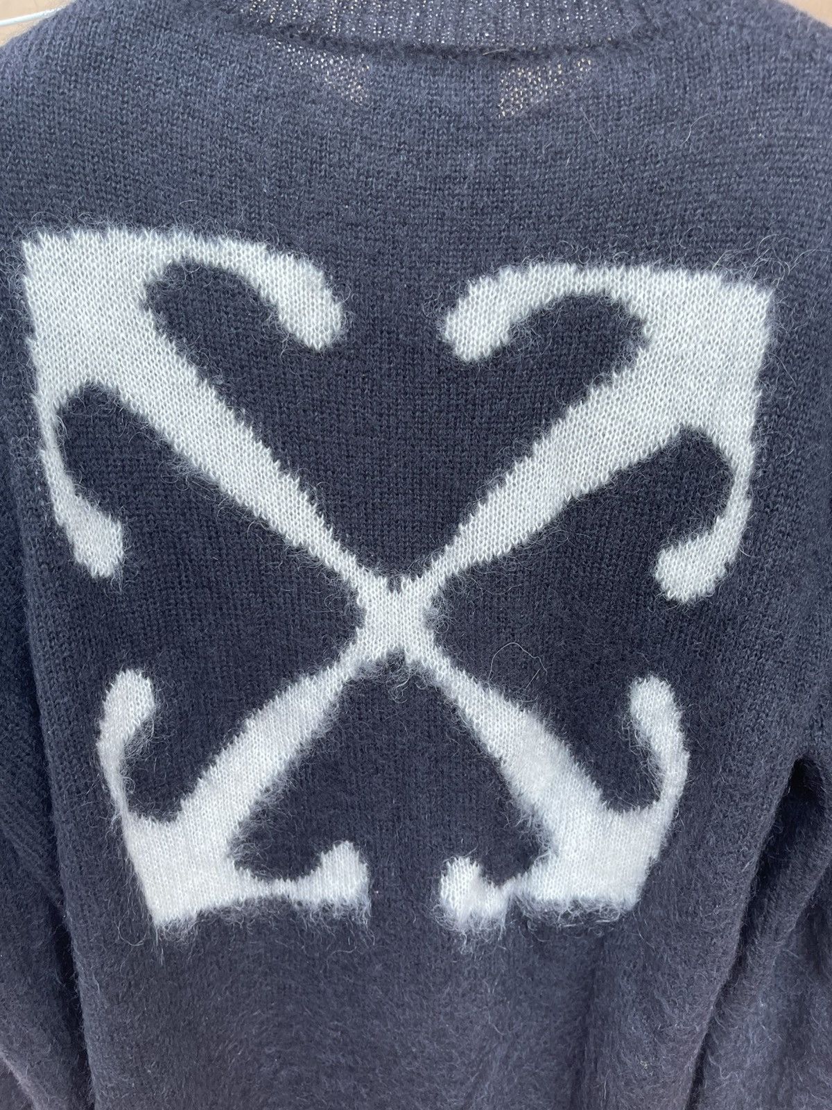 Off-White Maglione nero in mohair Off-White originale Size US M / EU 48-50 / 2 - 4 Thumbnail