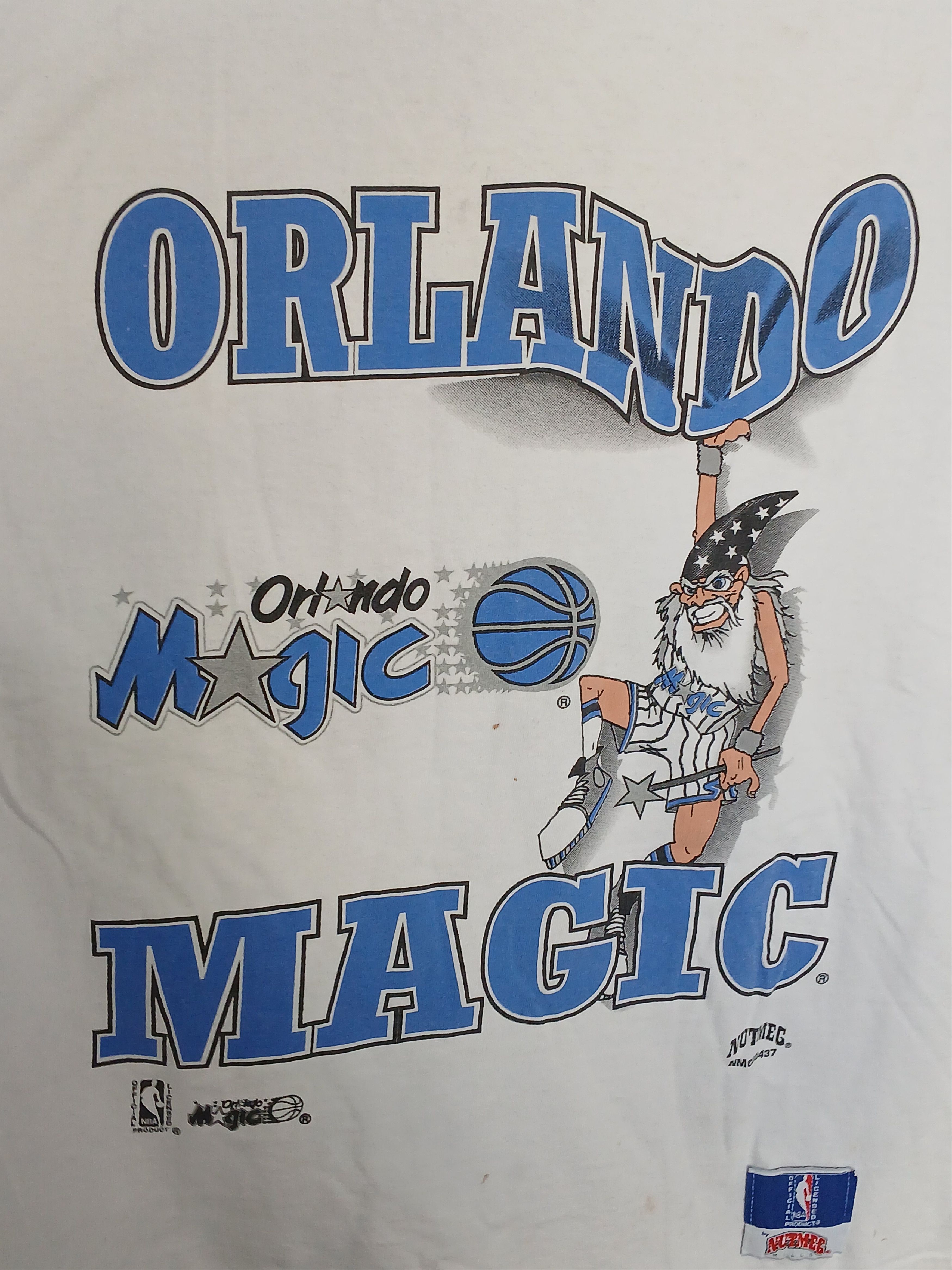 NBA × Nutmeg × Vintage Vintage NBA Orlando Magic Basketball T-Shirt Size US M / EU 48-50 / 2 - 3 Thumbnail