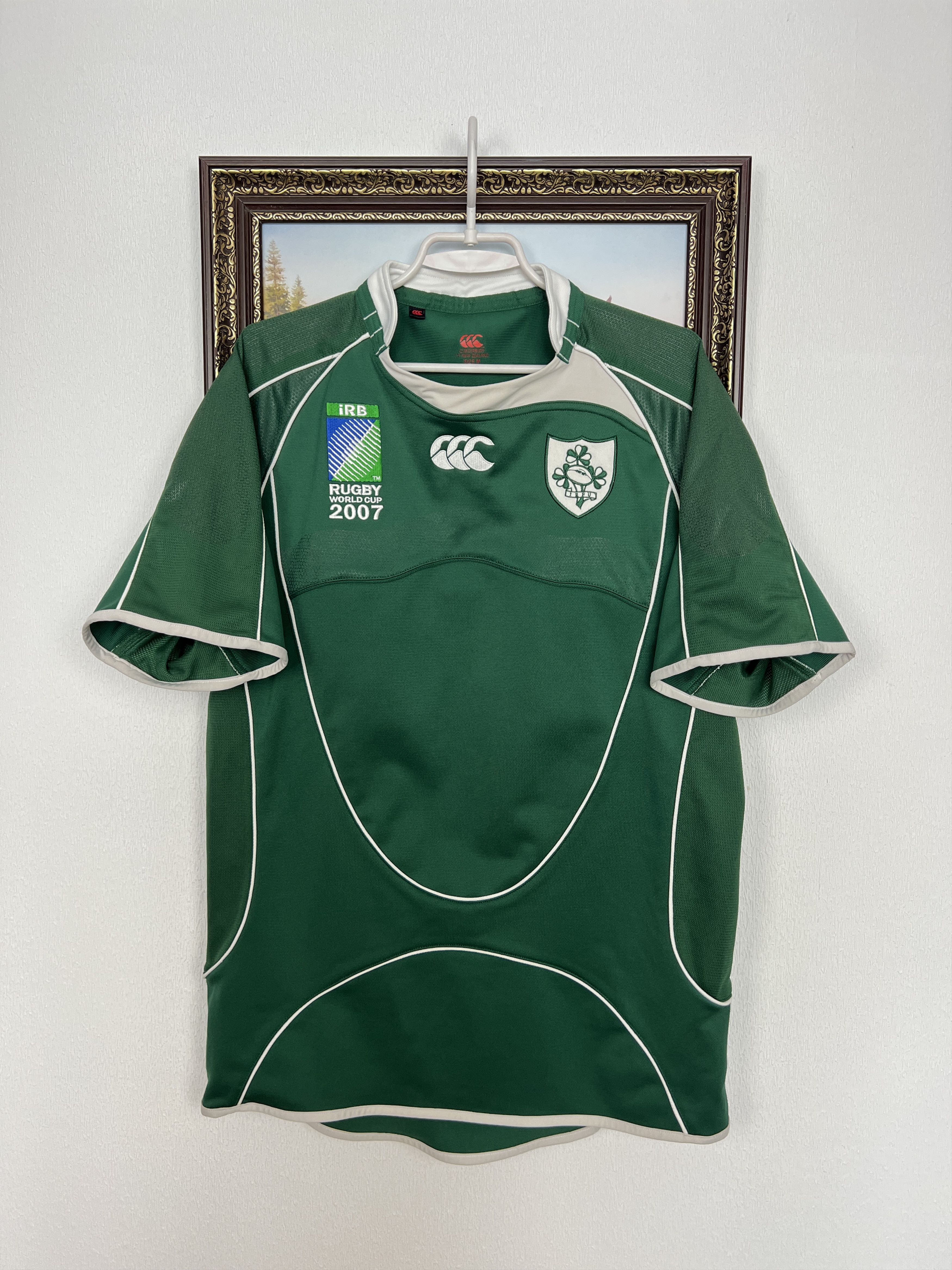 Vintage Vintage Canterbury Ireland Rugby Union Mens Jersey National Size US M / EU 48-50 / 2 - 1 Thumbnail