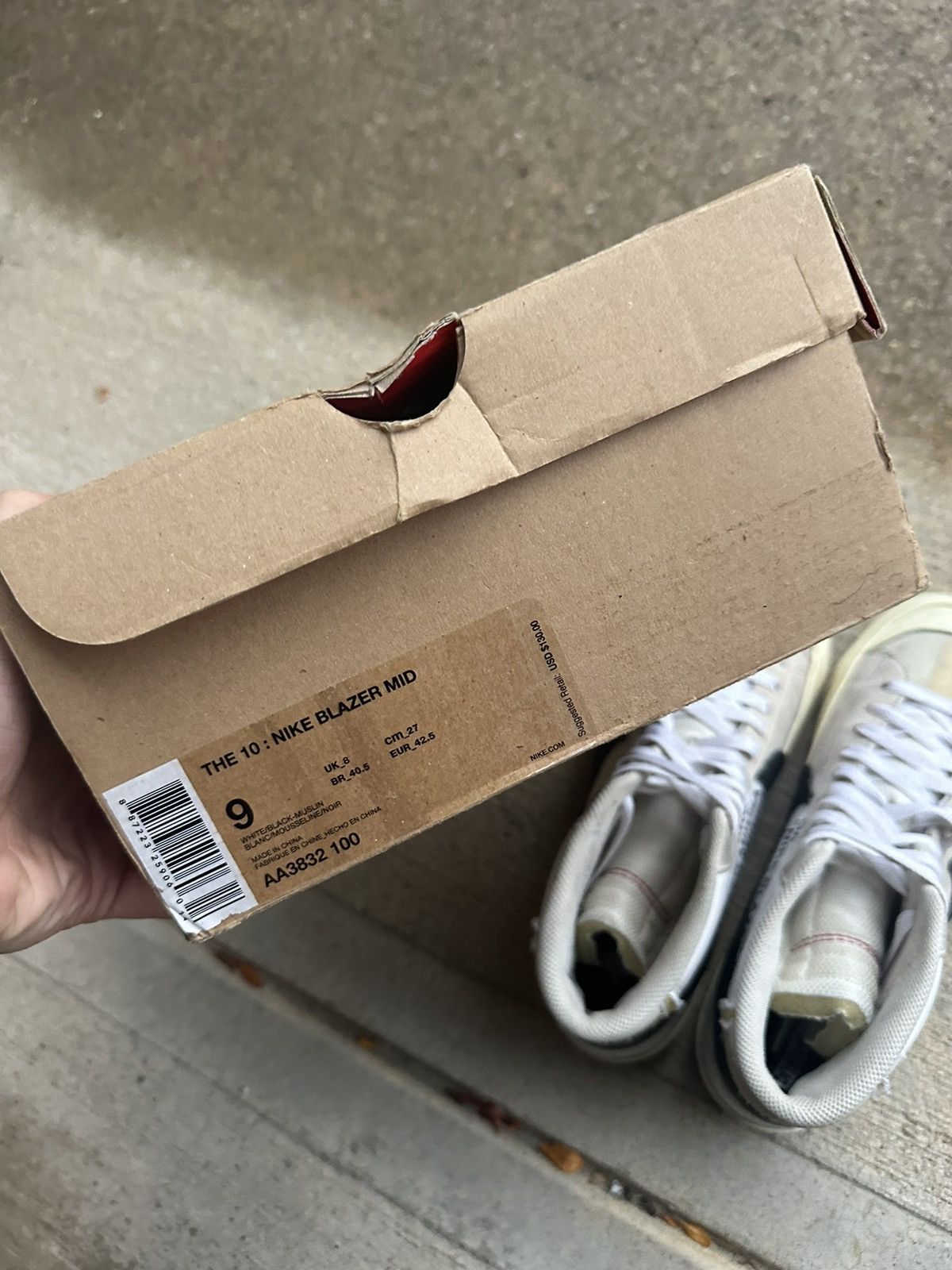 Nike × Off-White Nike Off-White Blazer “The Ten” Size US 9 / EU 42 - 2 Thumbnail