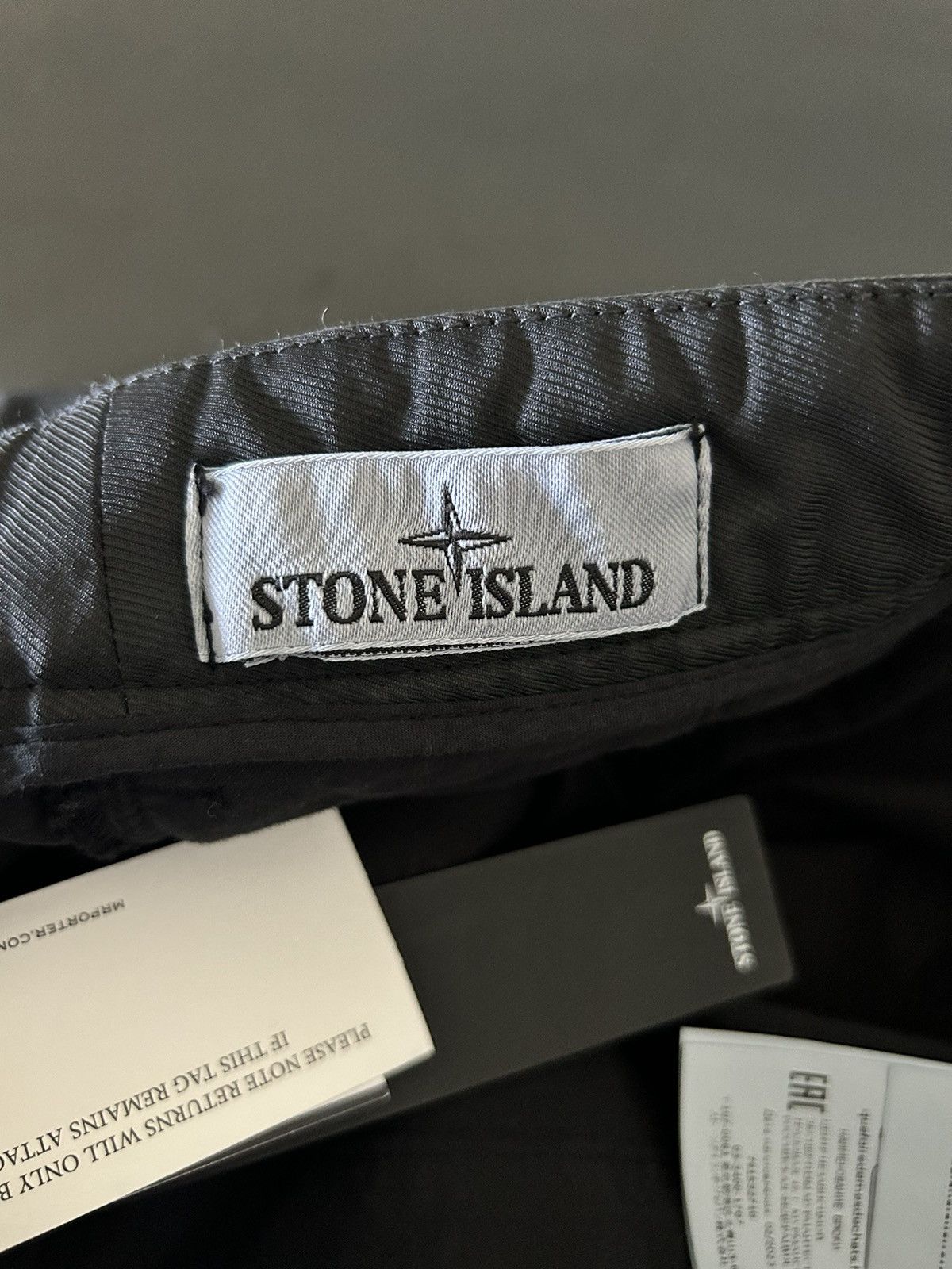 Stone Island STONE ISLAND Straight-Leg Cotton-Blend Twill Cargo Pants Size US 29 - 8 Thumbnail