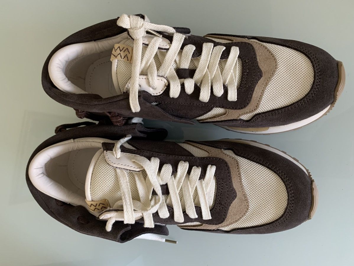 Visvim 20Ss Roland Lhamo Jogger Running Shoes in Brown, Men's (Size 11)