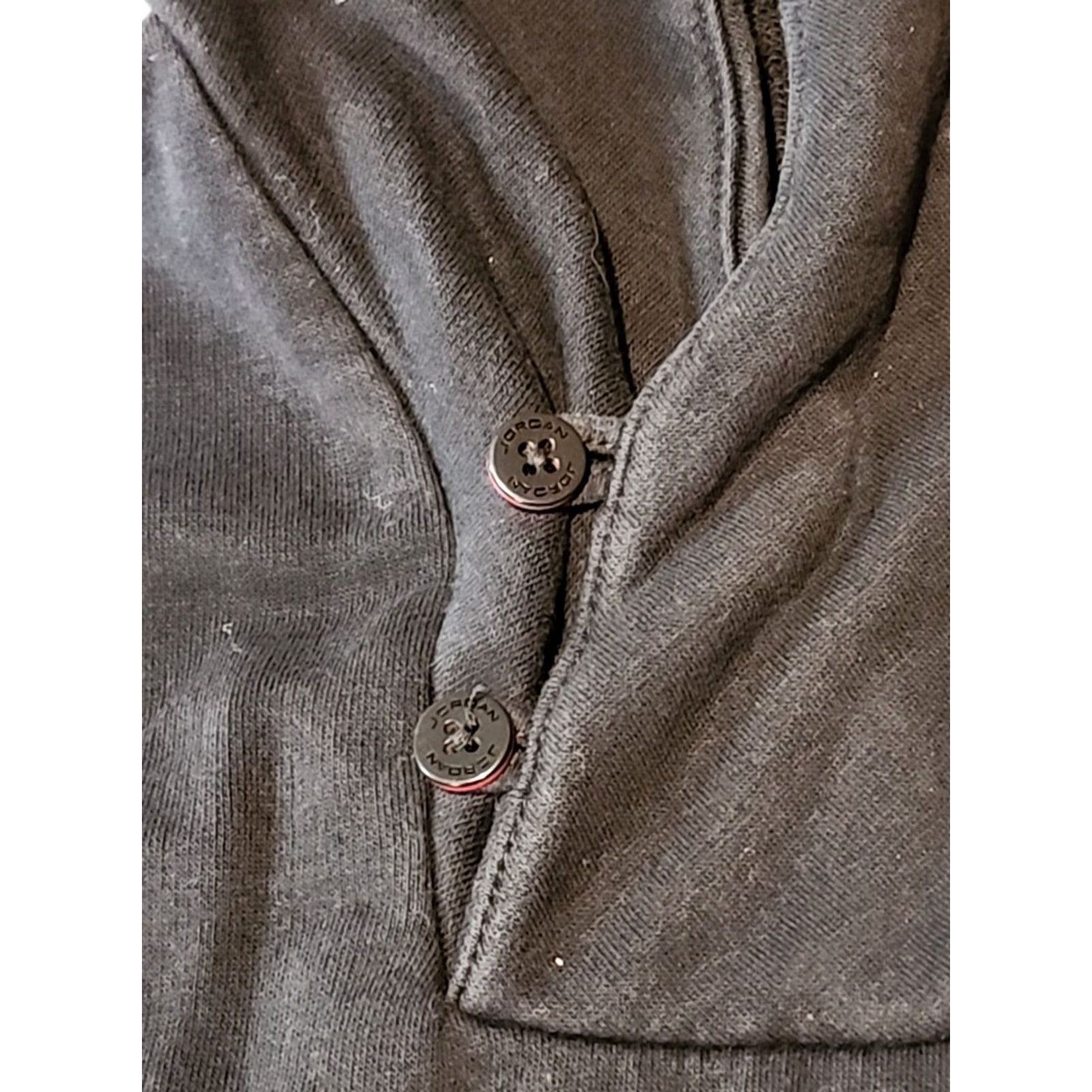 Jordan Brand Air Jordan Pullover Sweater Large Black Cement Michael Jordan Brand Y2K Jumper Men L Cotton Multicoloured Winter Autumn Shi Size US L / EU 52-54 / 3 - 5 Thumbnail