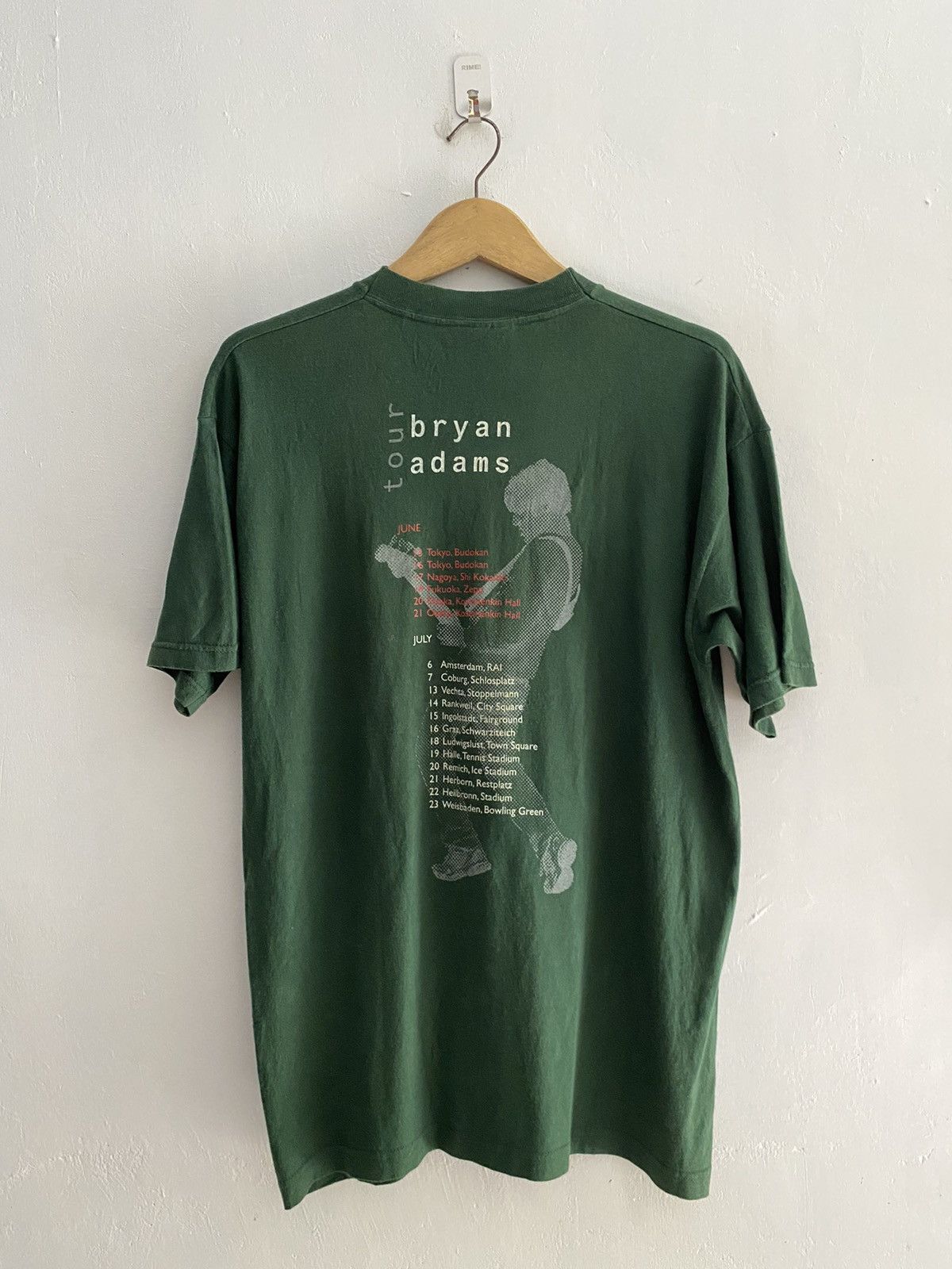 Band Tees × Vintage 90s Bryan adams tour tee Size US M / EU 48-50 / 2 - 2 Thumbnail