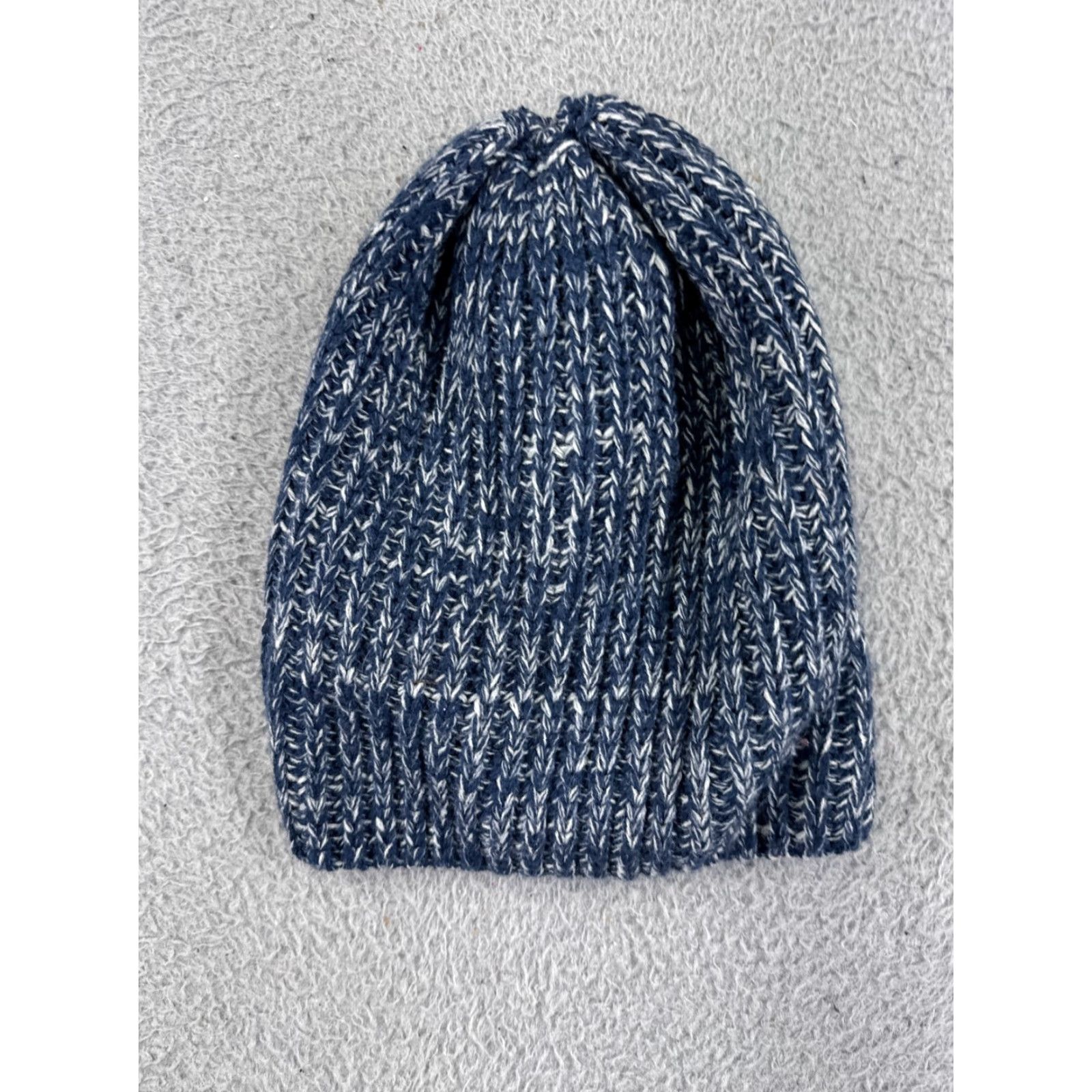 Old Navy Old Navy Beanie Toque Womens One Size Blue Knit 100% Acrylic Winter Snow Warm Size ONE SIZE - 4 Thumbnail