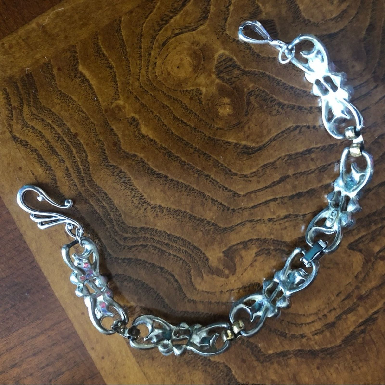 Vintage Vintage mid century Sarah Coventry pearl and stone bracelet Size ONE SIZE - 6 Thumbnail