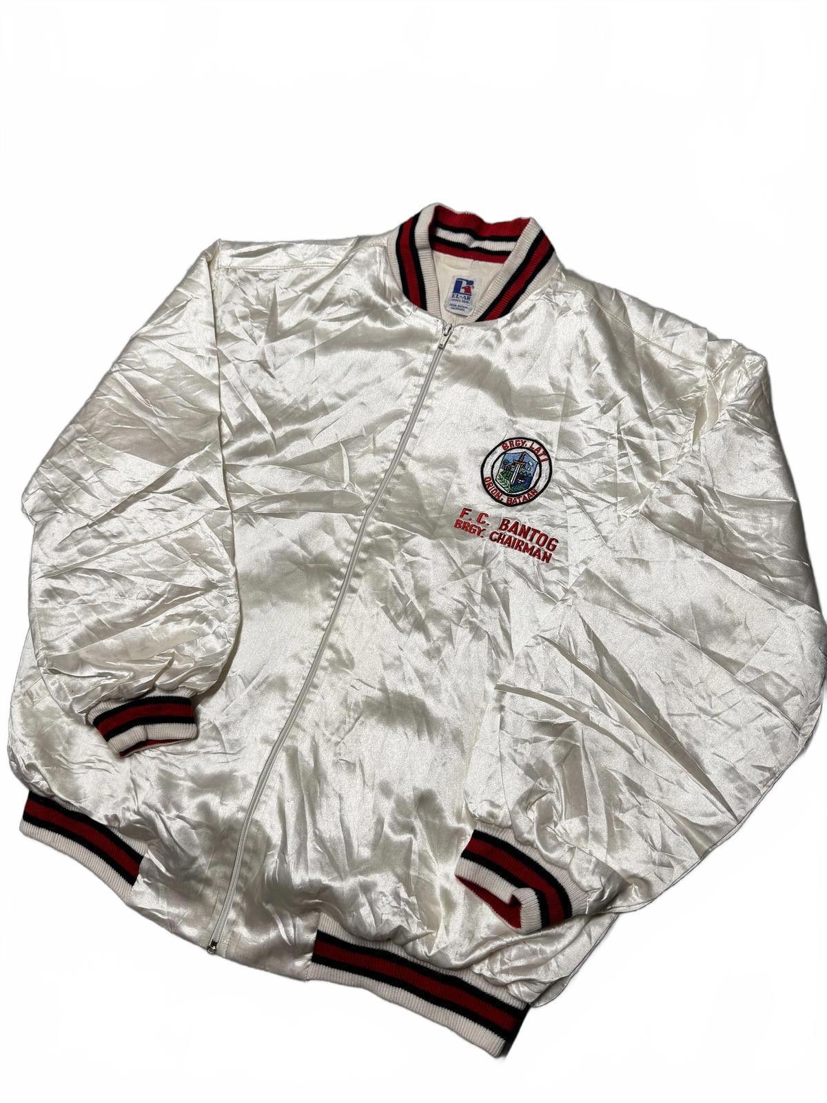 NASCAR F.C. Bantog Satin Jacket - Vintage Sportswear Size US L / EU 52-54 / 3 - 3 Thumbnail