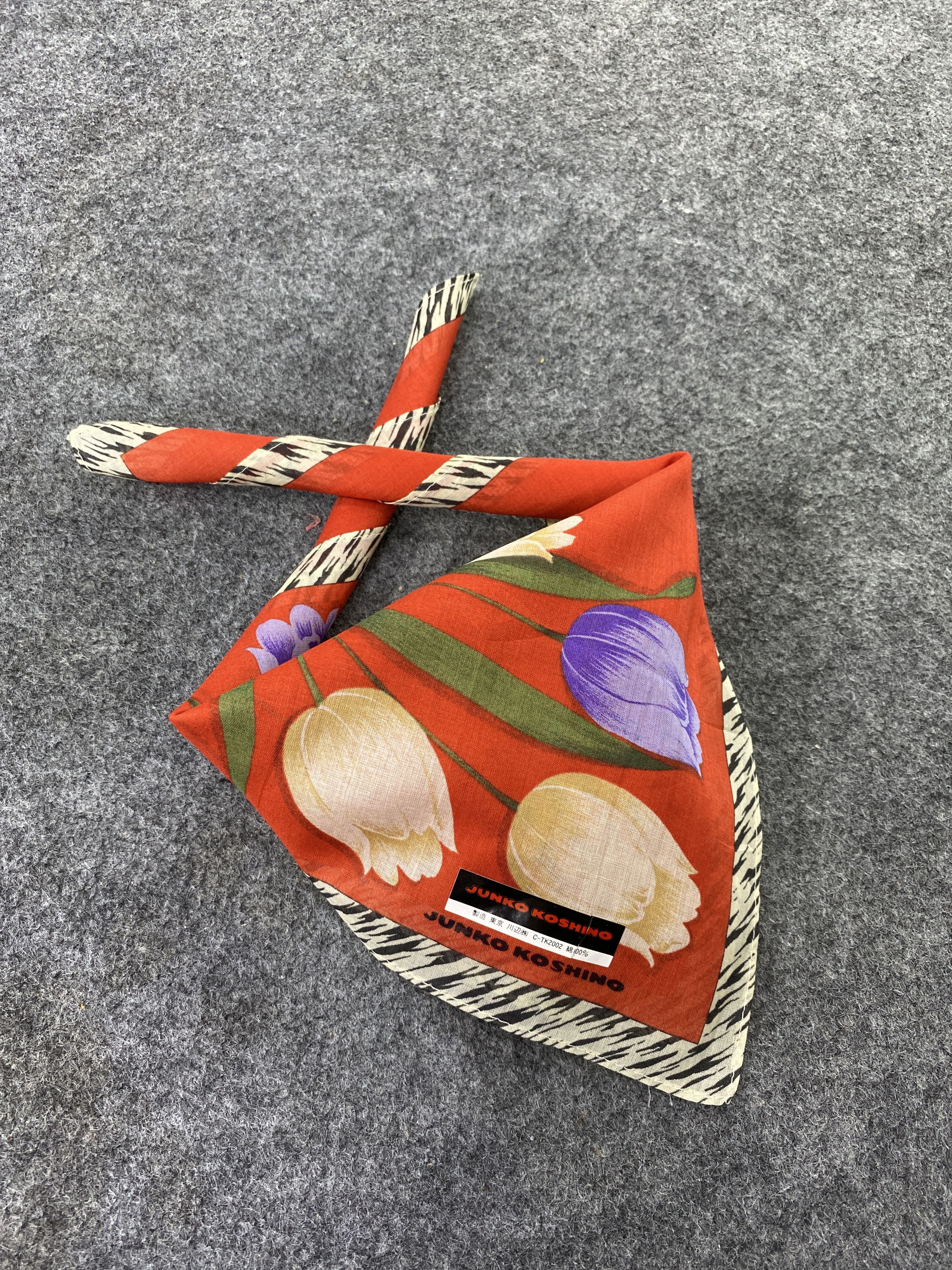Japanese Brand × Mr. Junko Junko Koshino Handkerchief / Bandana / Neckerchief-B194 Size ONE SIZE - 1 Thumbnail