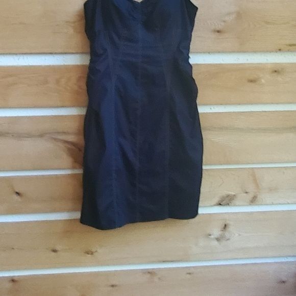 Vintage Cache Ruched Sleeveless Bodycon Concealed Zipper Y2K Lined B Size XL / US 12-14 / IT 48-50 - 5 Thumbnail