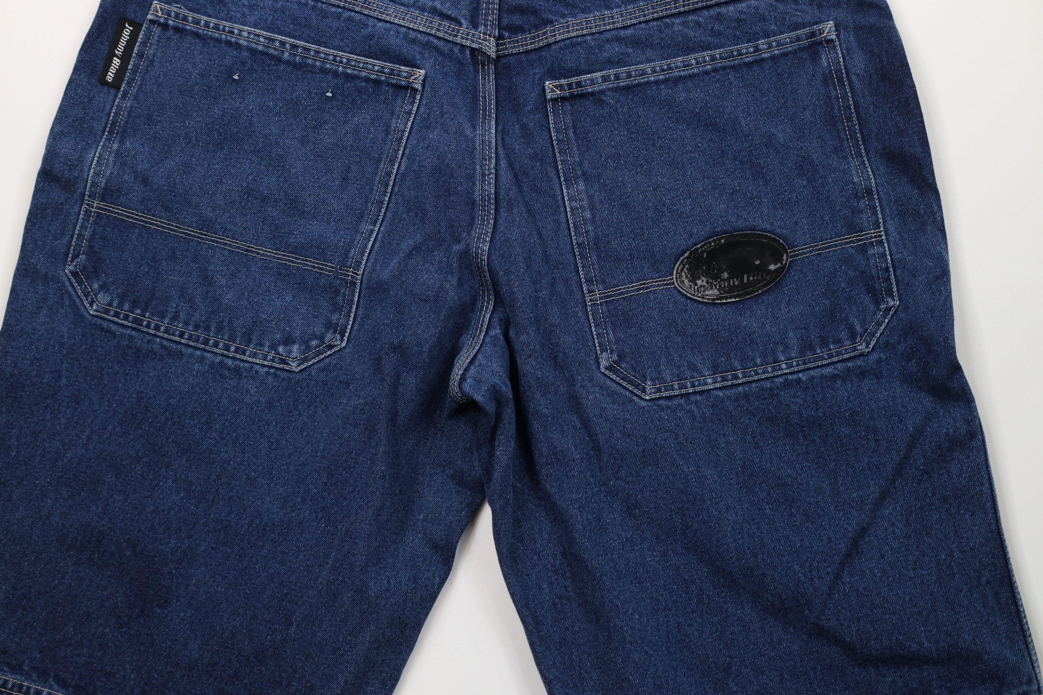 Vintage Vintage Johnny Blaze Man Wutang Loose Baggy Fit Denim Shorts Size US 38 / EU 54 - 14 Thumbnail