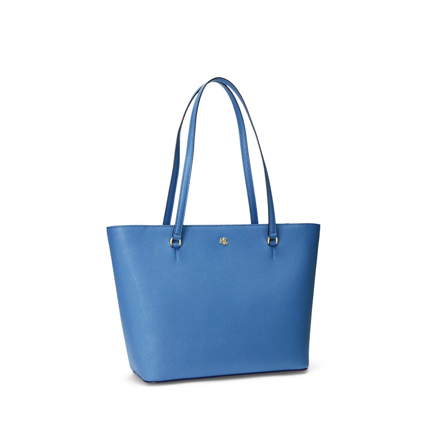 Lauren Ralph Lauren o1g2r1mq0825 Size: OS / Medium Karly Tote Bag in Pale Azure Size ONE SIZE - 4 Thumbnail