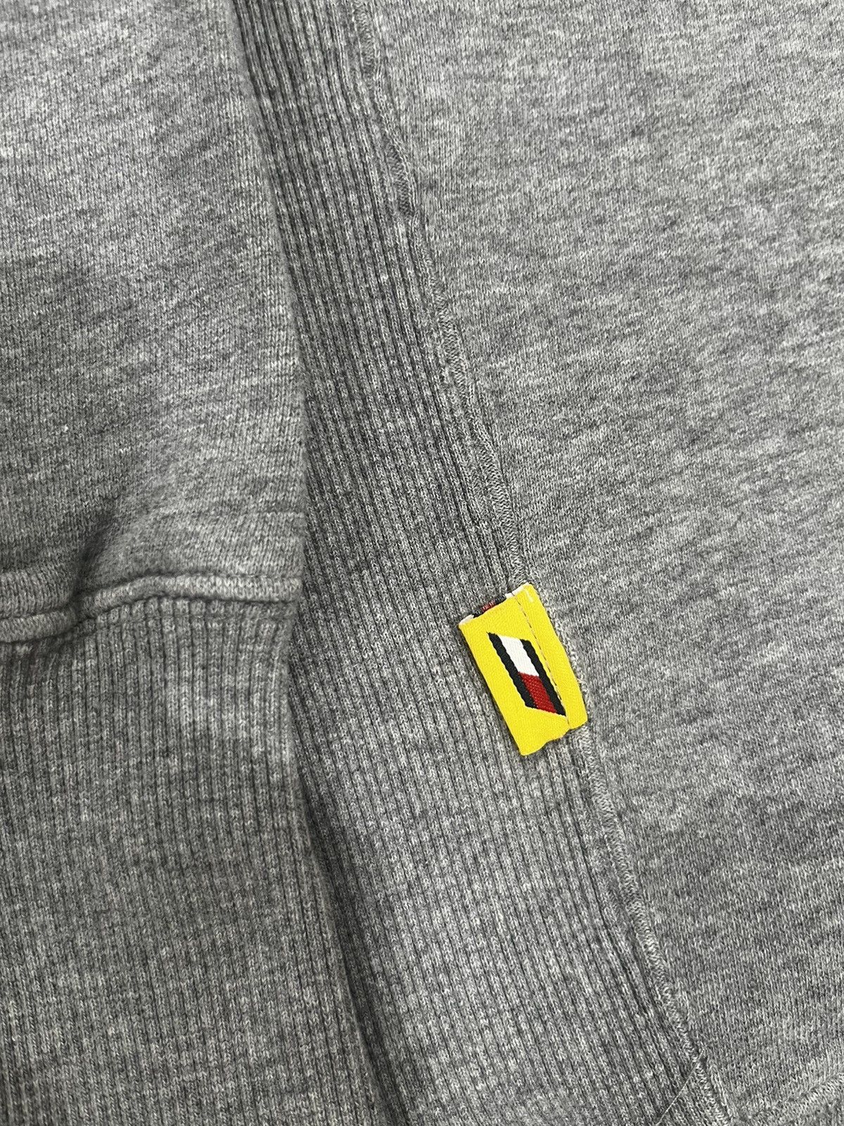 Tommy Hilfiger Vtg 90s Hilfiger Athletics Reverse Weave Crewneck Grey XL Size US XL / EU 56 / 4 - 4 Thumbnail