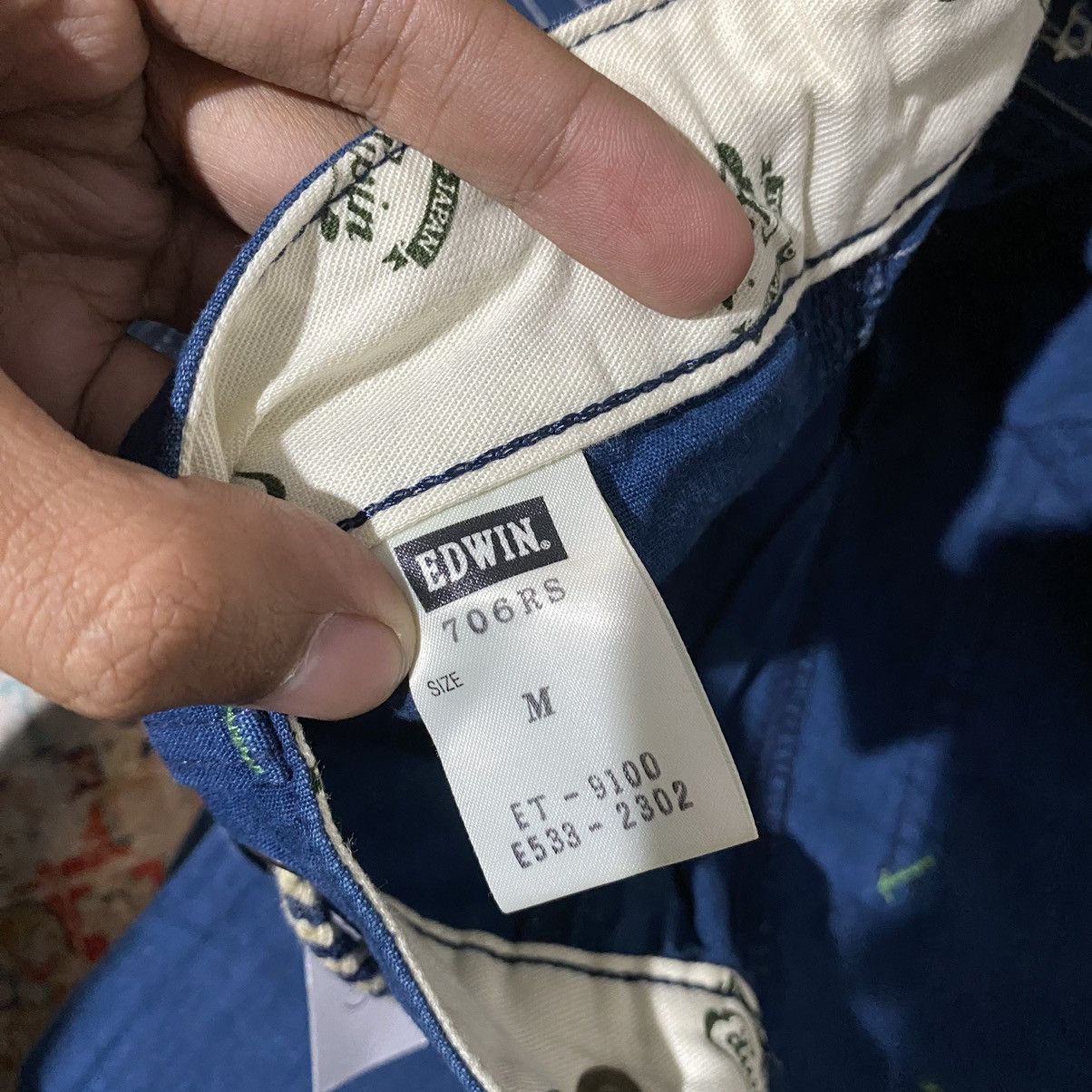 Edwin × Japanese Brand × Vintage Vintage edwin japan pants Size US 33 - 6 Thumbnail