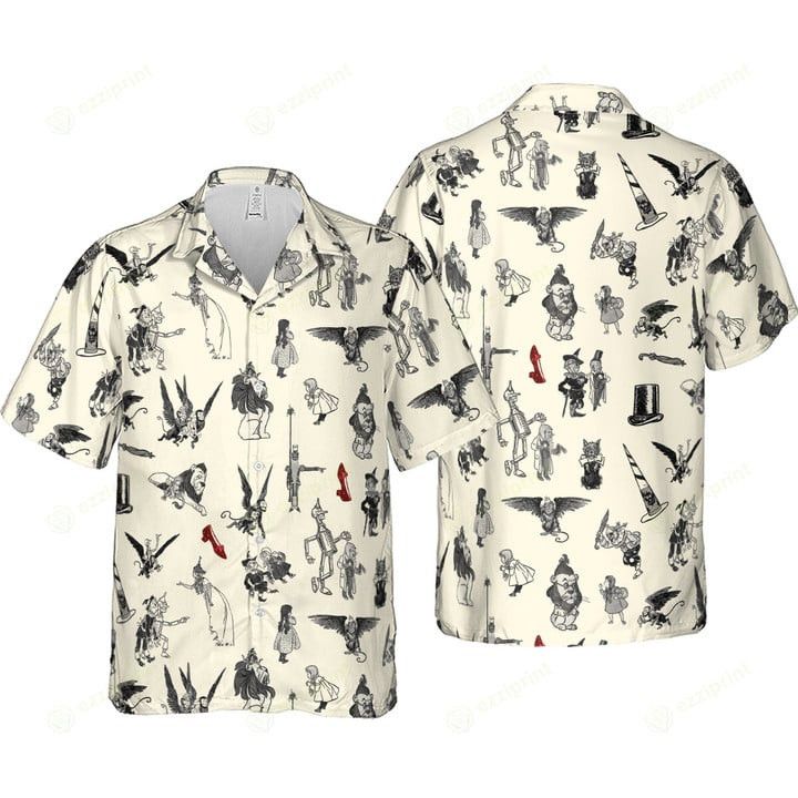 Other Wizard of Oz Vintage Adapt Hawaiian Shirt Size US L / EU 52-54 / 3 - 4 Thumbnail