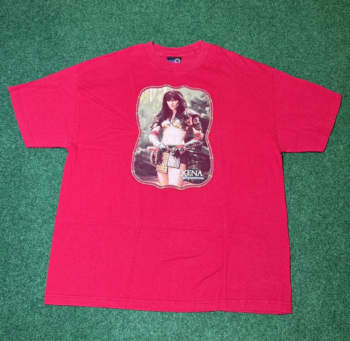Vintage Vintage 90s Y2K Xena Princess Warrior RARE Samurai T Shirt Size US XL / EU 56 / 4 - 1 Thumbnail