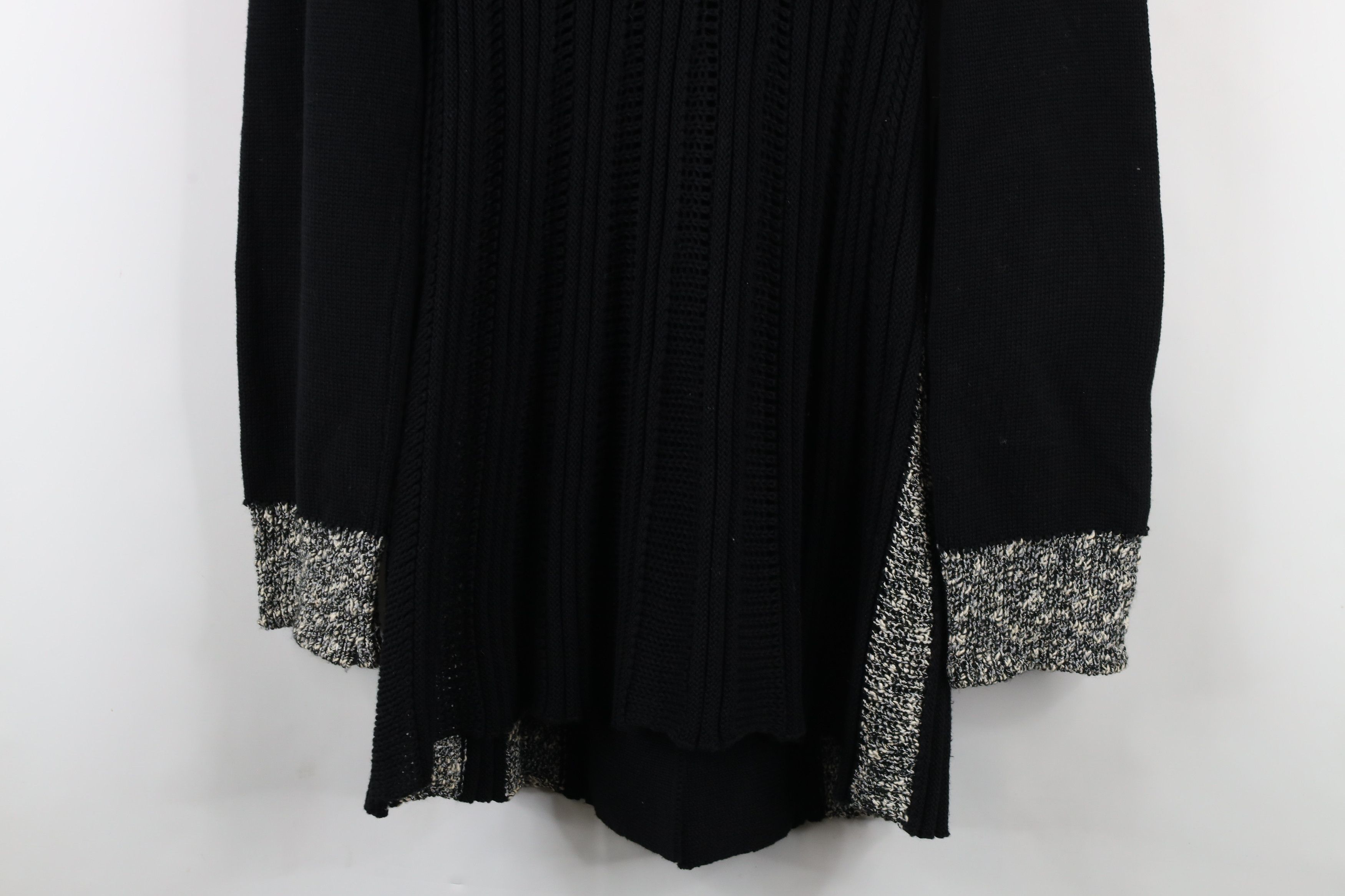 Vintage Vintage 90s Gothic Lagenlook Button Knit Cardigan Sweater Size L / US 10 / IT 46 - 10 Thumbnail