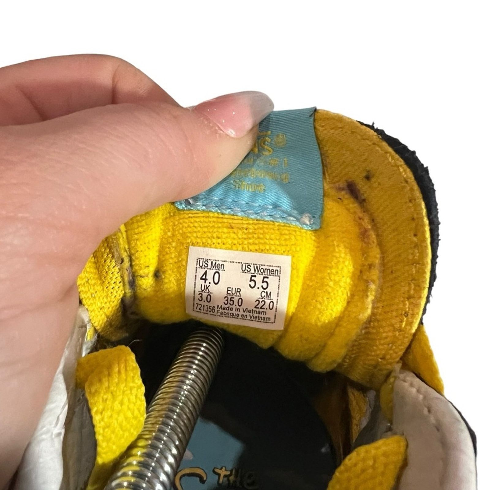 Vans Vans x The Simpsons Sk8-Hi High Top Sneakers Multicolor Size US 5.5 / IT 35.5 - 9 Thumbnail