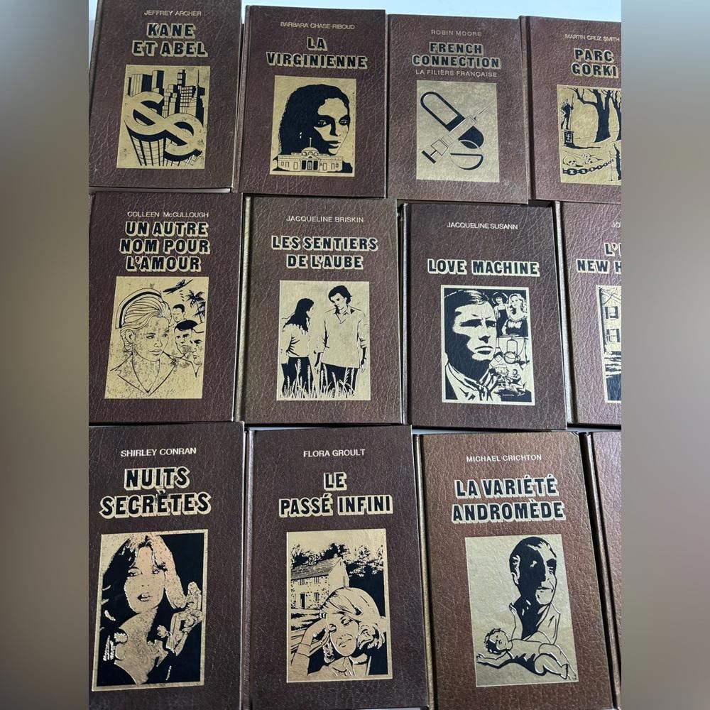 Designer Lot of 16 vintage Club Best Sellers French Books Size ONE SIZE - 3 Thumbnail