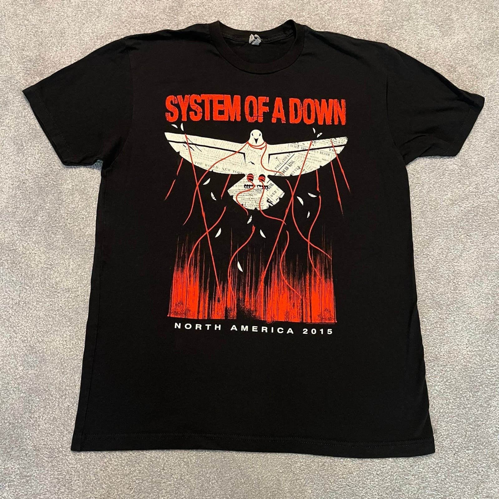 System Of A Down Tour Shirt | Grailed