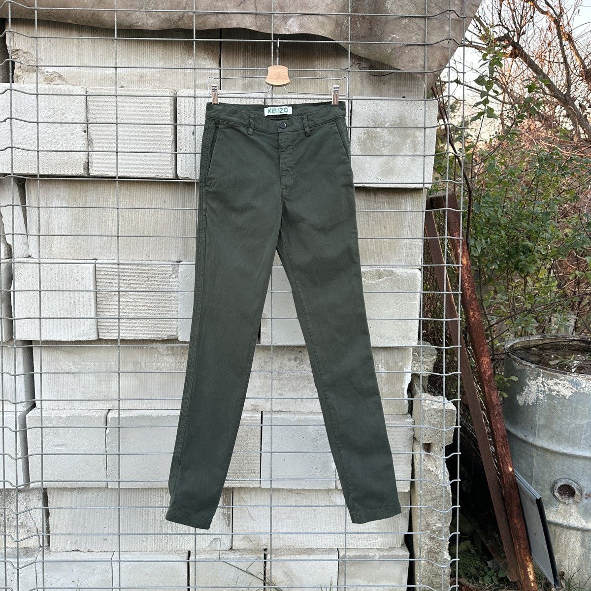 Kenzo Women’s Kenzo Chino Pants Trousers 28 Size 28" / US 6 / IT 42 - 1 Thumbnail