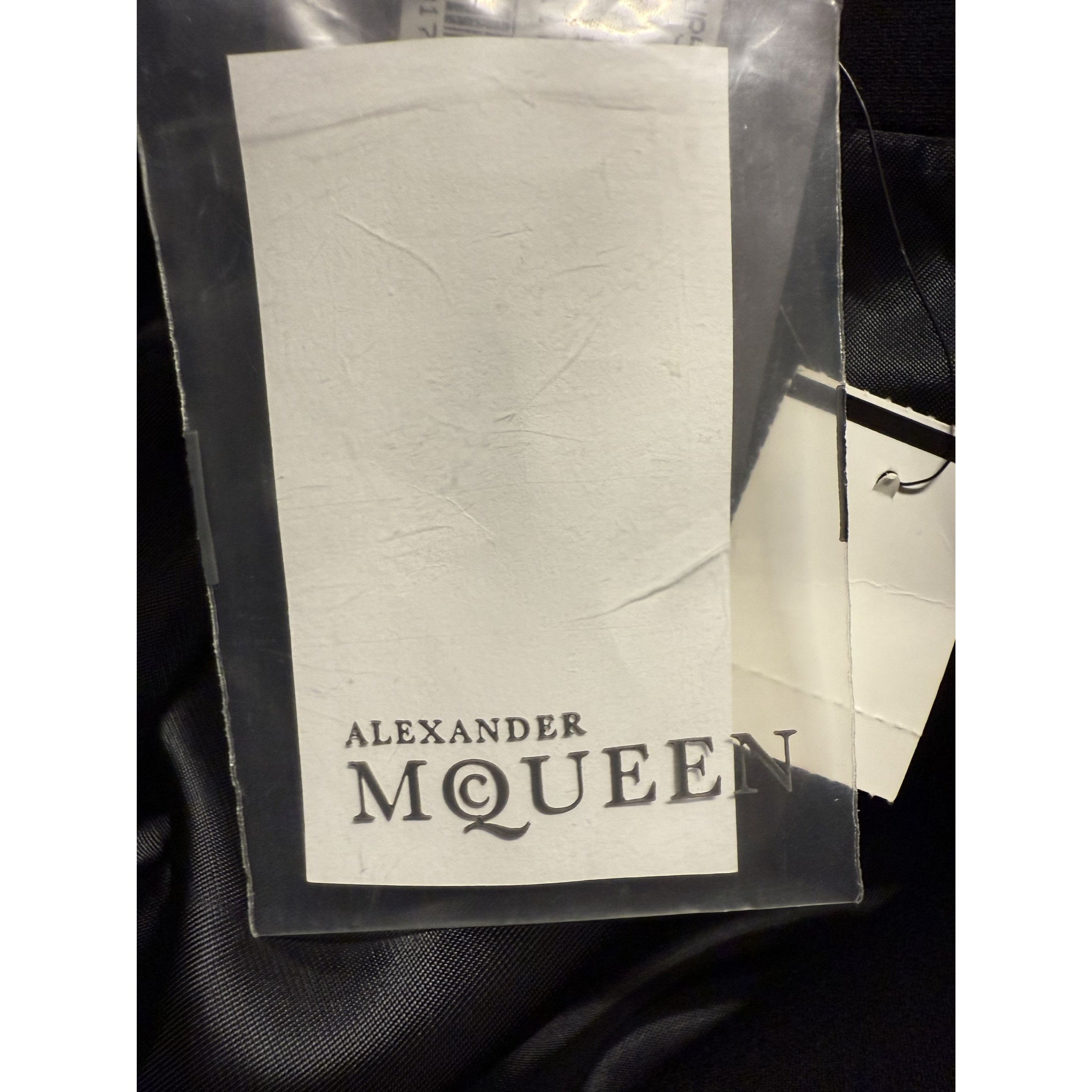 Alexander McQueen Alexander McQueen Double-Breasted Asymmetrical Black Coat Size S / US 4 / IT 40 - 13 Thumbnail